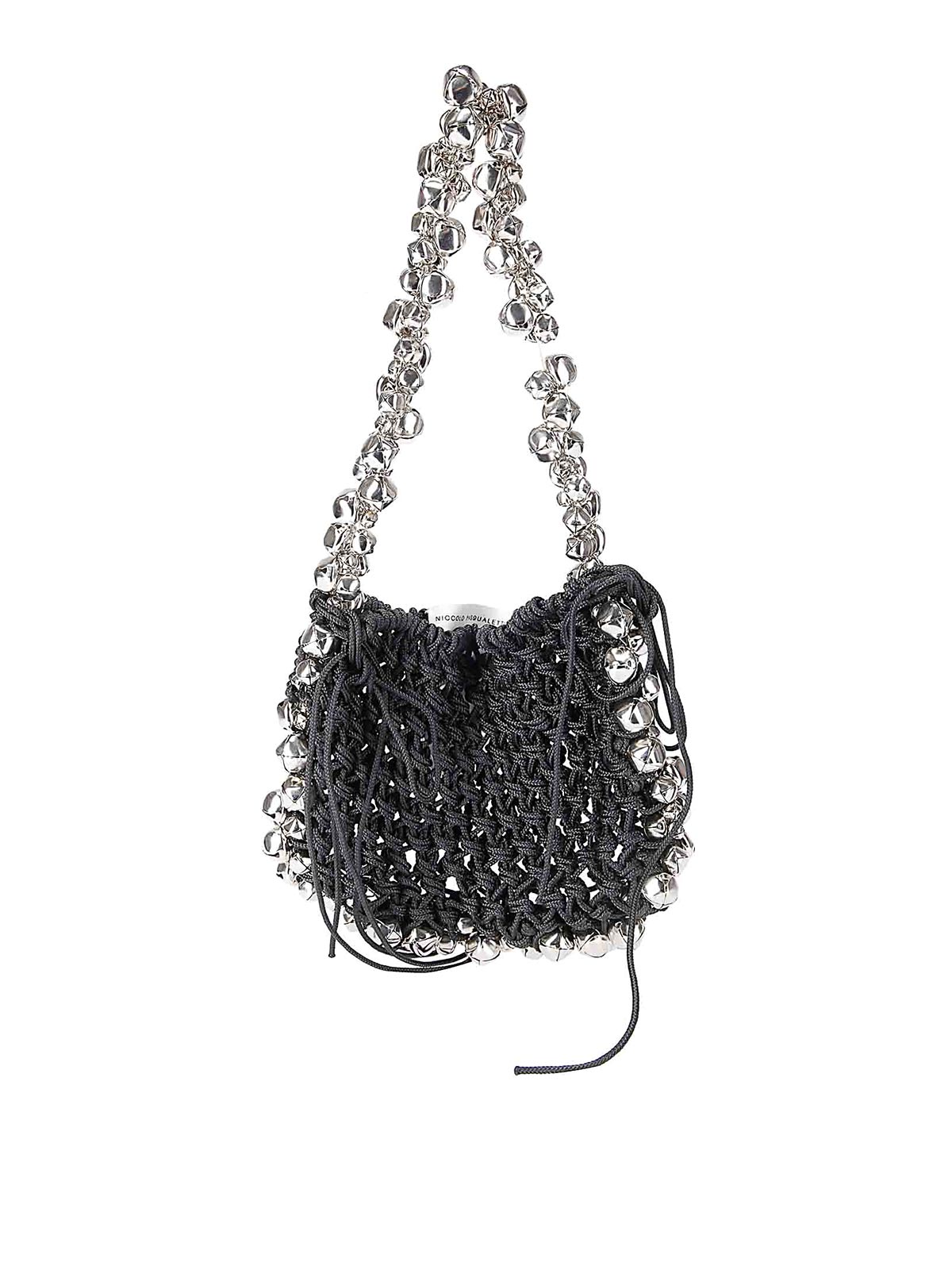 Sonoro Minibag NP03B010BLACKSILVER (NICCOLÒ PASQUALETTI / ハンドバッグ・ショルダーバッグ ) | NICCOLÒ PASQUALETTI (ニコロ パスクアレッティ)