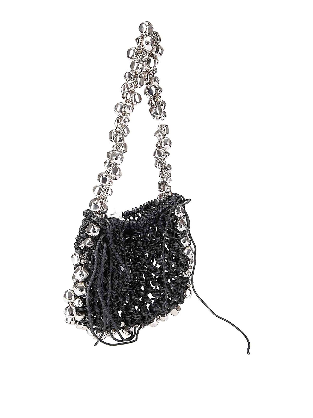 Sonoro Minibag NP03B010BLACKSILVER (NICCOLÒ PASQUALETTI / ハンドバッグ・ショルダーバッグ ) | NICCOLÒ PASQUALETTI (ニコロ パスクアレッティ)(1)