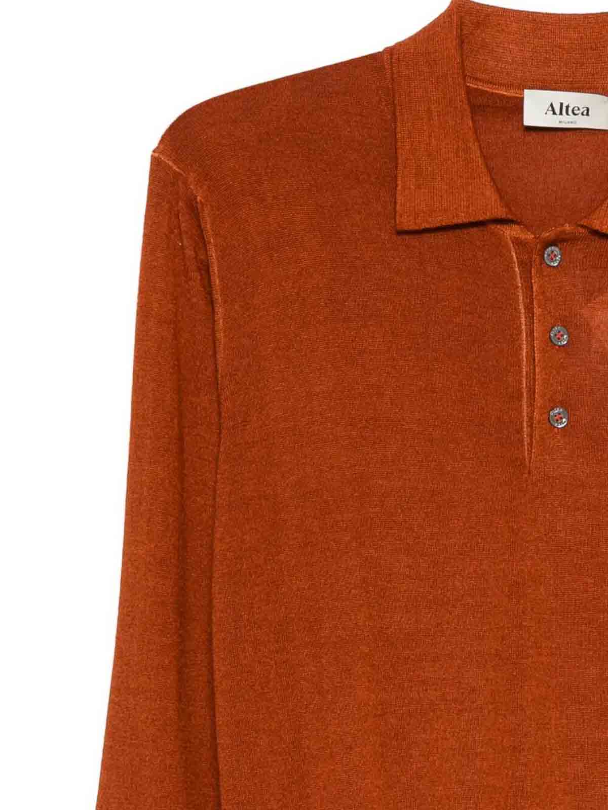 Long Sleeve Polo-Neck Sweater 256112267 (altea / ニット・セーター・カーディガン ) | altea (アルテア)(2)