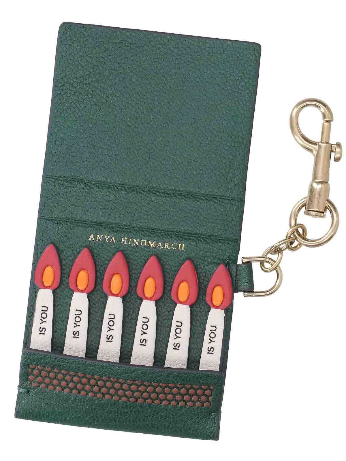 Keychain 205511MIDNIGHTGREEN (ANYA HINDMARCH / キーリング・キーケース ) | ANYA HINDMARCH (アニヤ・ハインドマーチ)(2)