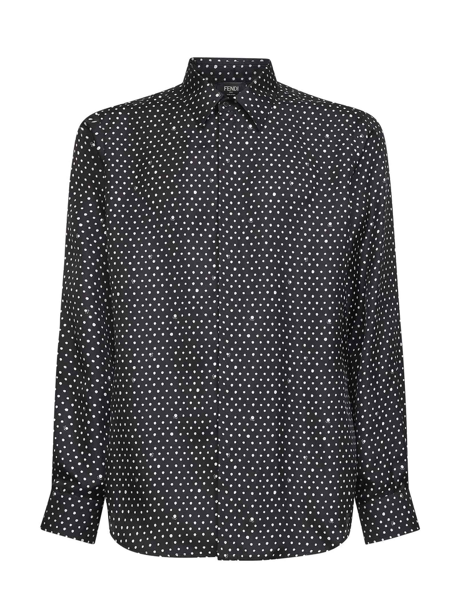 Fendi Shirts Black FS0585AVZ6F0QA1 (FENDI / シャツ・ブラウス ) | FENDI (フェンディ)