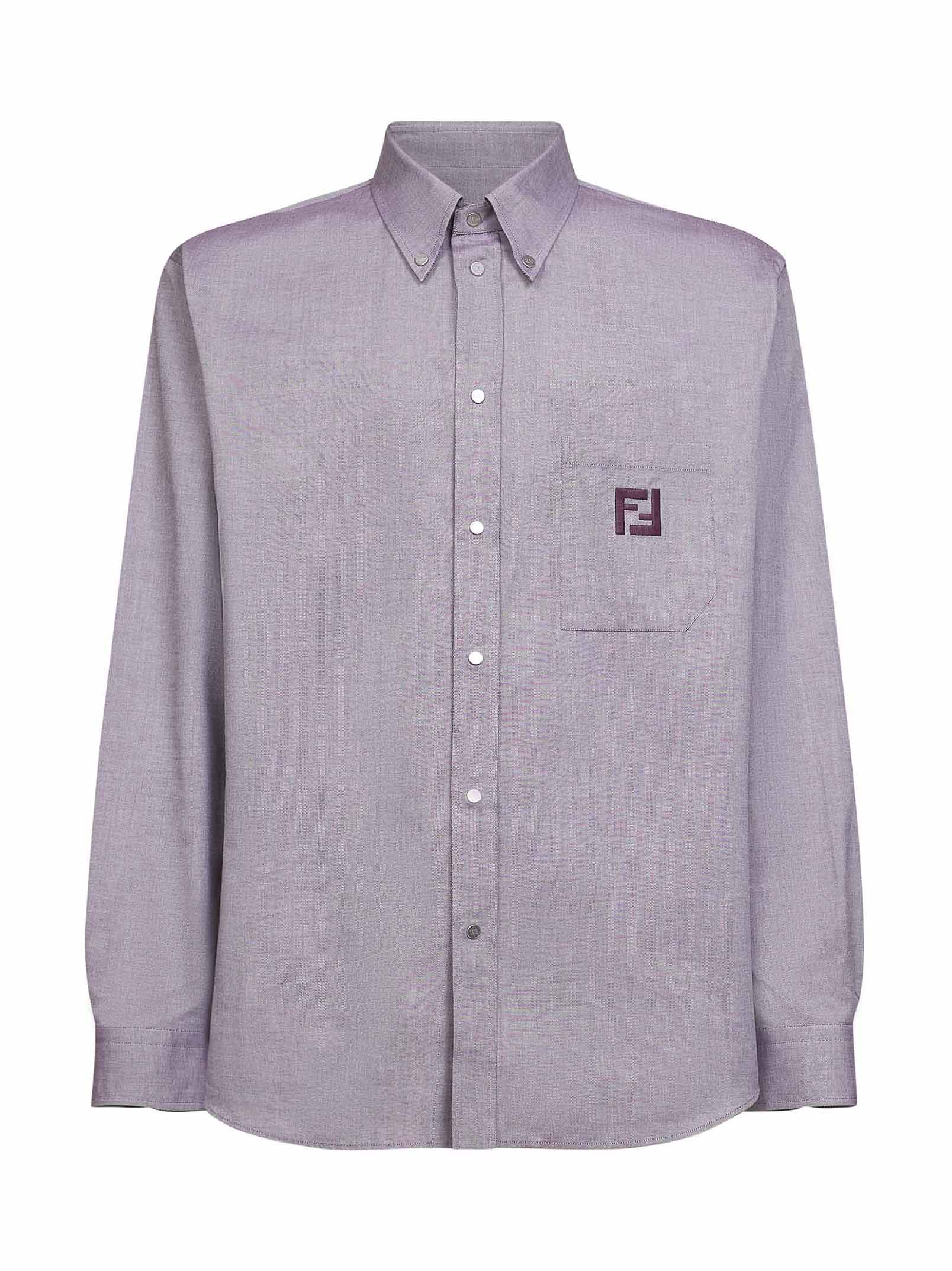 Fendi Shirts Purple FS1296AVZDF0HM6 (FENDI / シャツ・ブラウス ) | FENDI (フェンディ)