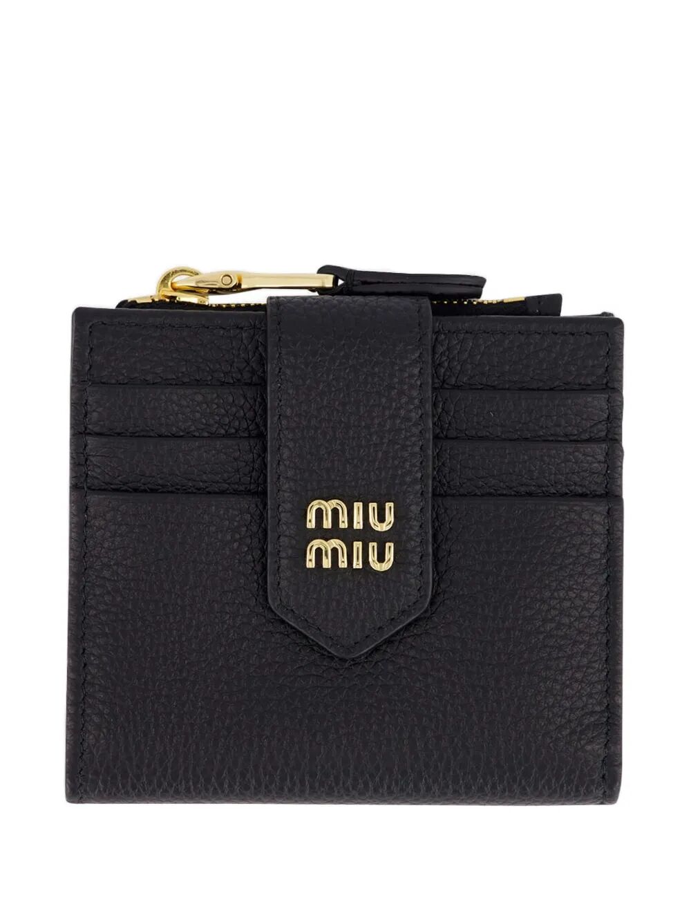 SMALL LEATHER WALLET WITH COIN CASE 5ML047ADT7F0002 (MIU MIU / 財布・カードケース ) | MIU MIU (ミュウミュウ)