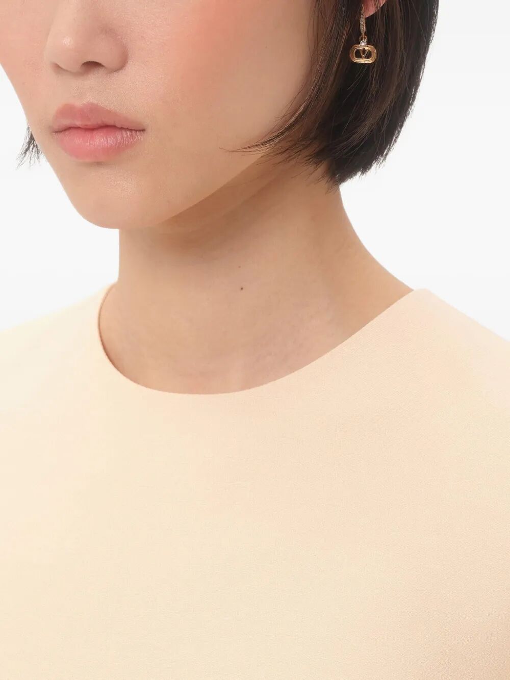 OVALETTE METAL AND SWAROVSKI® CRYSTAL EARRINGS WJ0AI3YCW9MN (Valentino Garavani / ピアス・イヤリング ) | Valentino Garavani (ヴァレンティノ)(1)