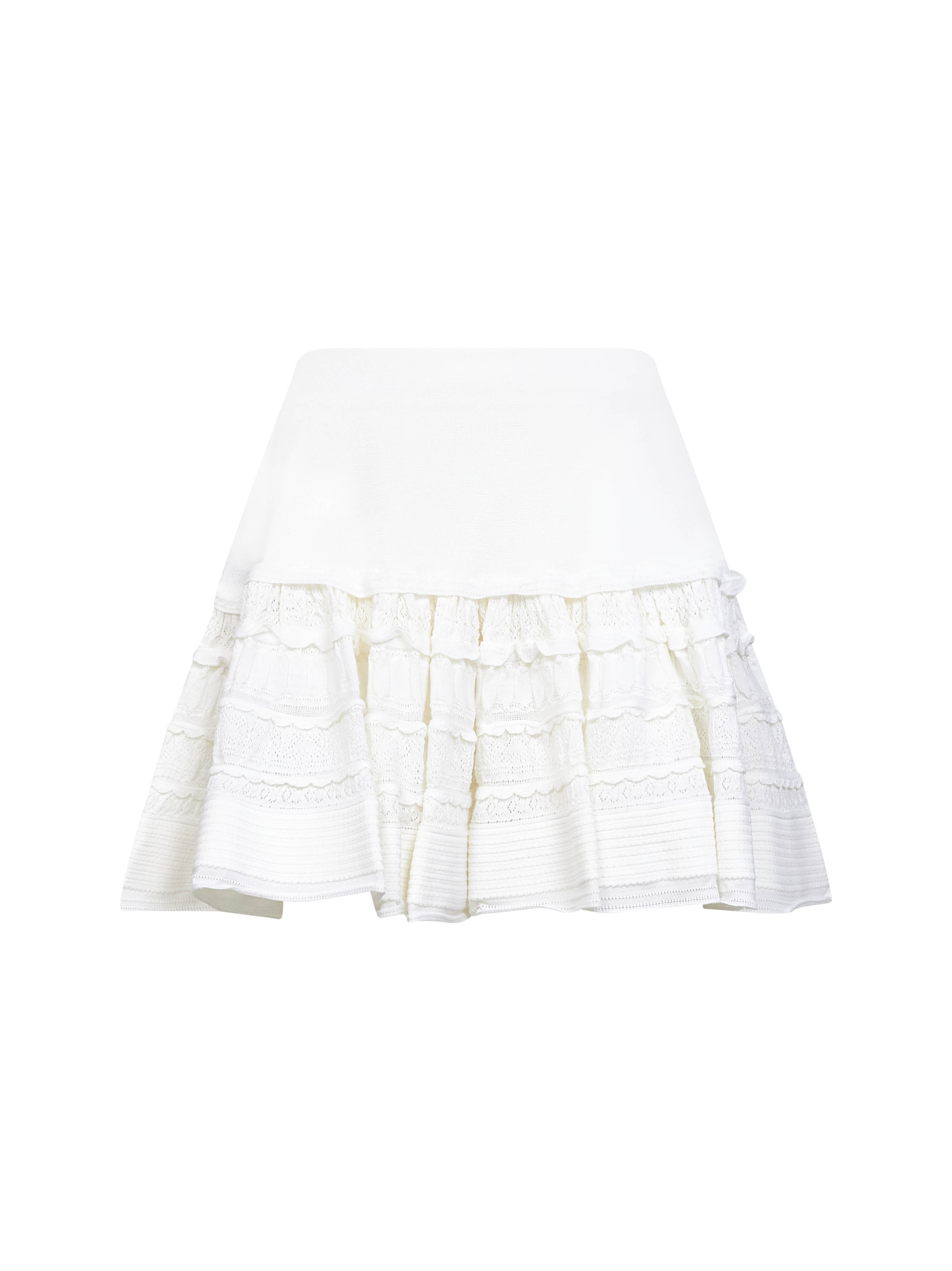 Alaia Skirts White AA9J2480K164C000 (ALAIA / スカート ) | ALAIA (アライア)