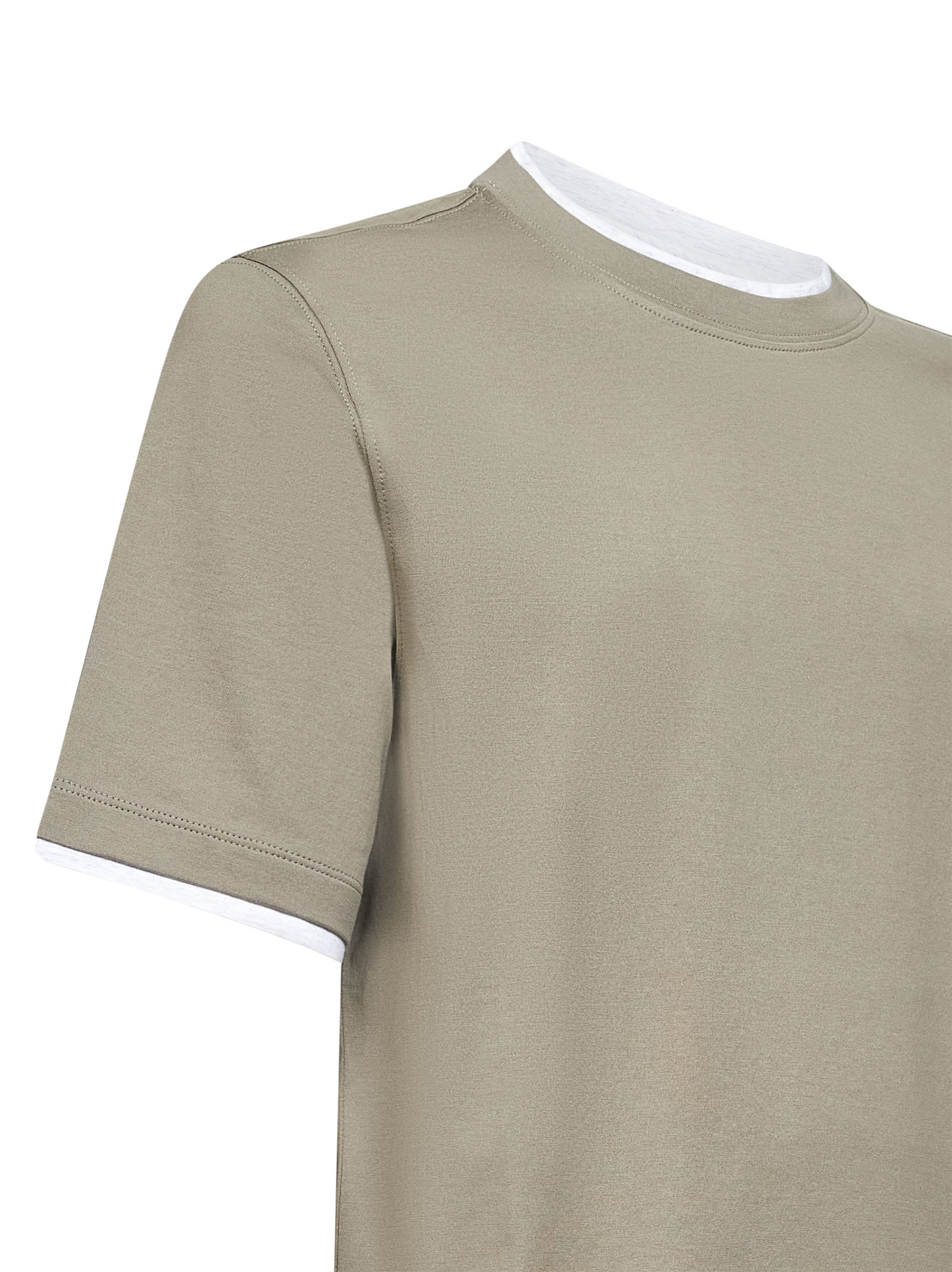 Brunello Cucinelli T-shirts and Polos M0B137427CUX24 (Brunello Cucinelli / Tシャツ・カットソー ) | Brunello Cucinelli (ブルネロ・クチネリ)(2)