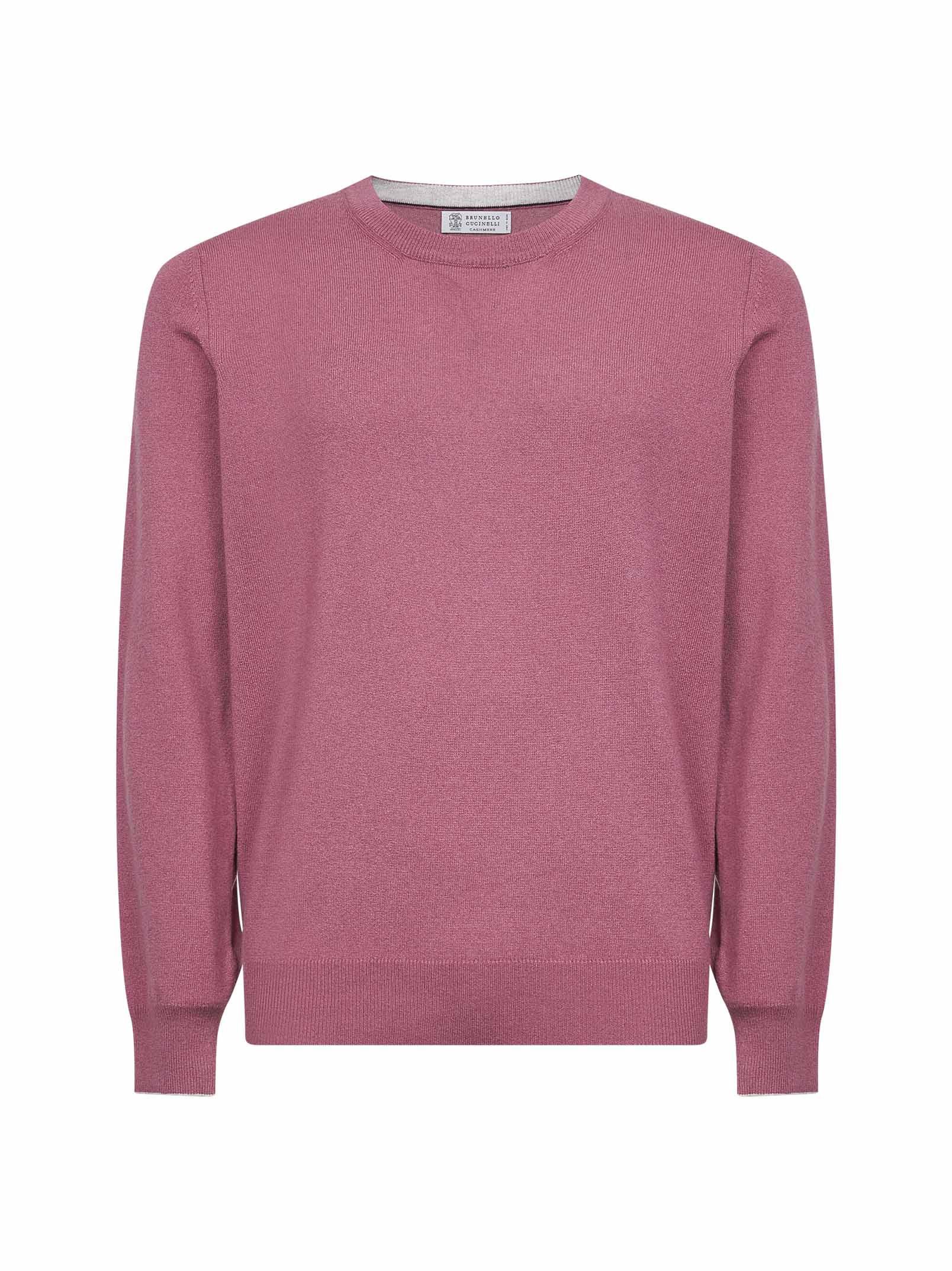 Brunello Cucinelli Sweaters Coral Red M2200100CRZ64 (Brunello Cucinelli / ニット・セーター・カーディガン ) | Brunello Cucinelli (ブルネロ・クチネリ)