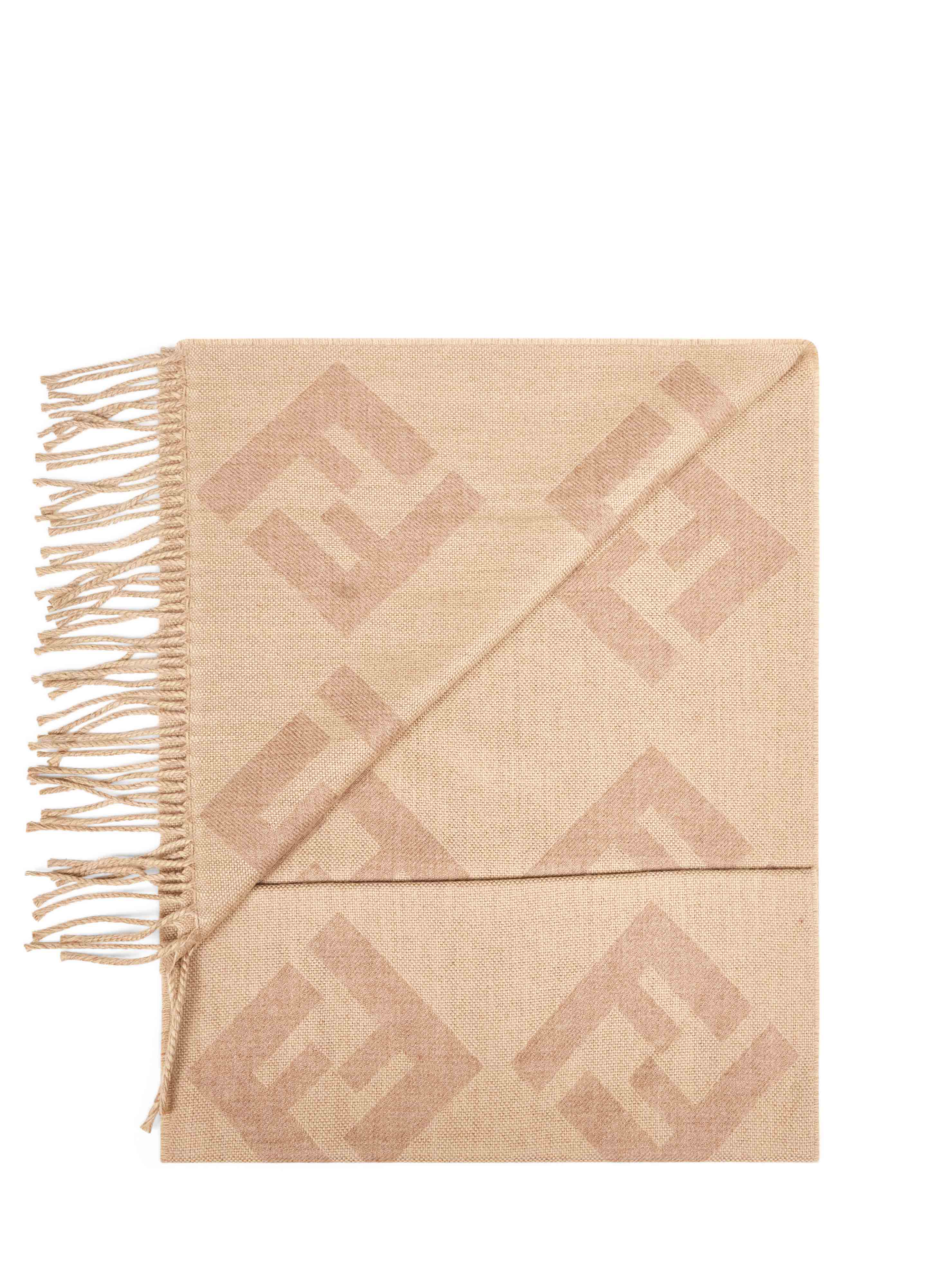 Fendi Scarfs Beige FXS424AVDQF1VT2 (FENDI / スカーフ・マフラー ) | FENDI (フェンディ)(1)
