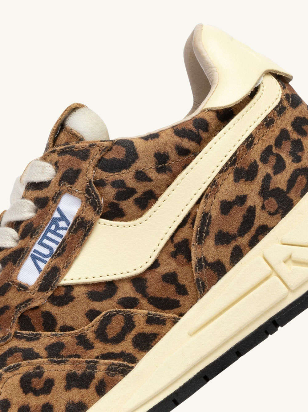 REELWIND LOW SNEAKERS IN LEOPARD SUEDE AND RUTABAGA LEATHER WWLWUJ02LIGHTLEORUT (AUTRY / スニーカー ) | AUTRY (オートリー)(4)