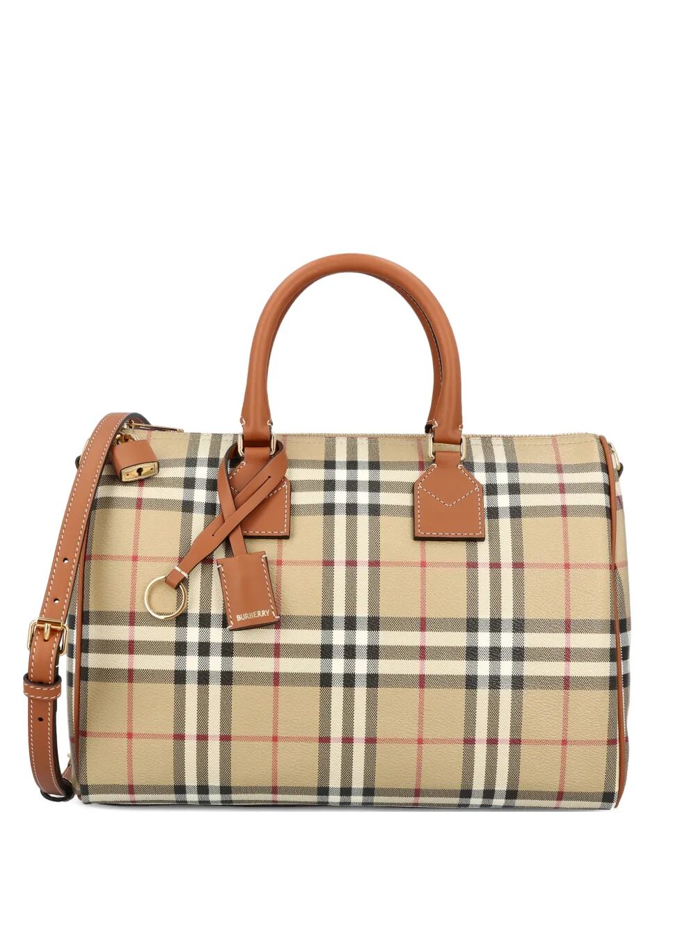 CHECK BOWLING BAG 8119049A9534 (Burberry / ハンドバッグ・ショルダーバッグ ) | Burberry (バーバリー)
