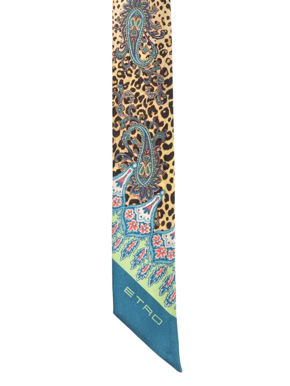 PAISLEY AND LEOPARD-PRINT SILK FOULARD WATA0011AKE30X0827 (ETRO / スカーフ・マフラー ) | ETRO (エトロ)(3)
