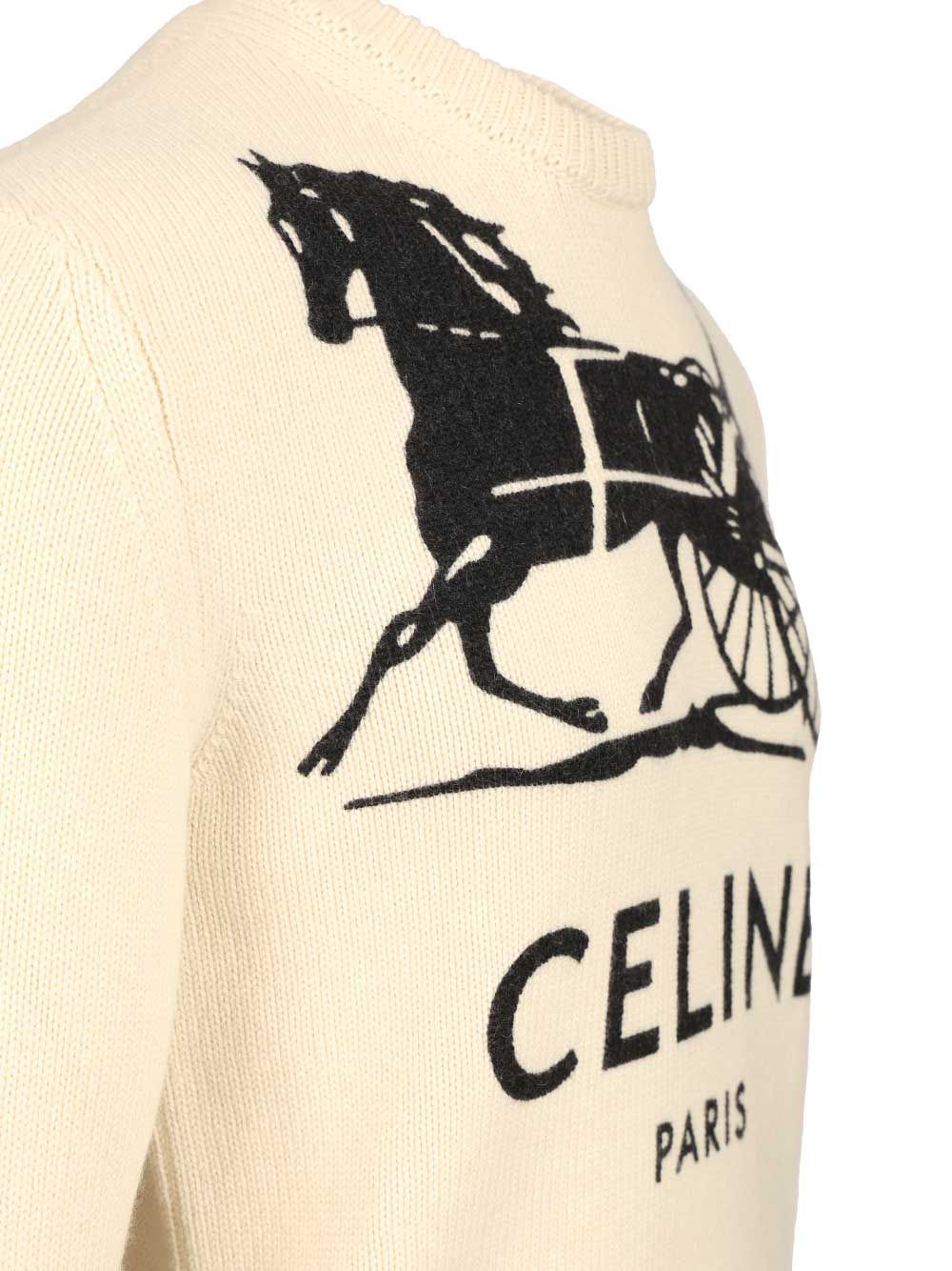 LOOK 60 - CREWNECK SWEATER CASHMERE RY0SV126101W1 (CELINE / ニット・セーター・カーディガン ) | CELINE (セリーヌ)(2)