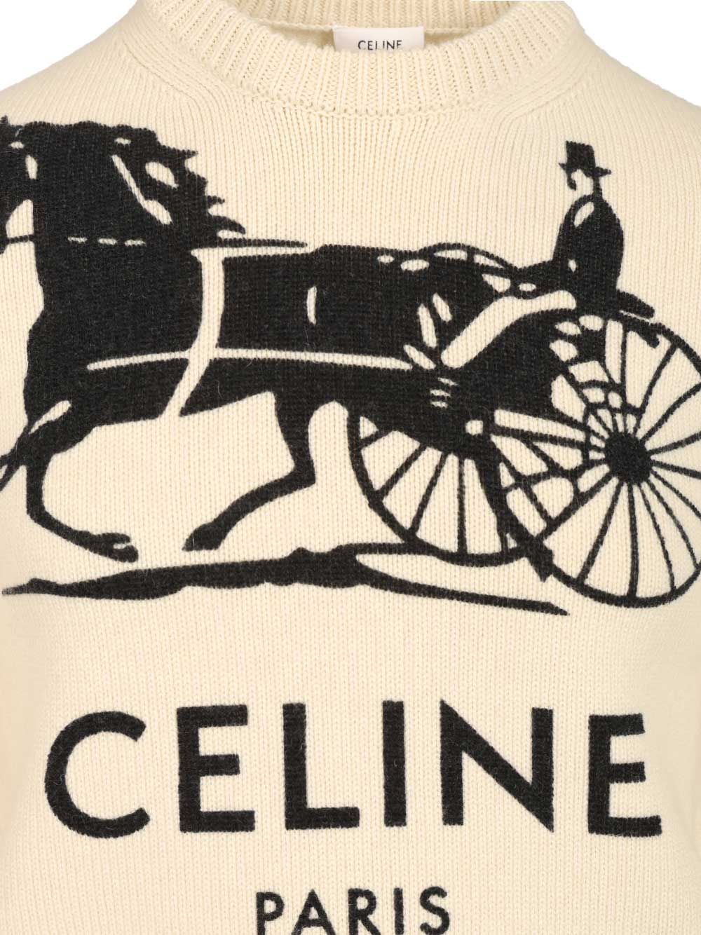 LOOK 60 - CREWNECK SWEATER CASHMERE RY0SV126101W1 (CELINE / ニット・セーター・カーディガン ) | CELINE (セリーヌ)(3)