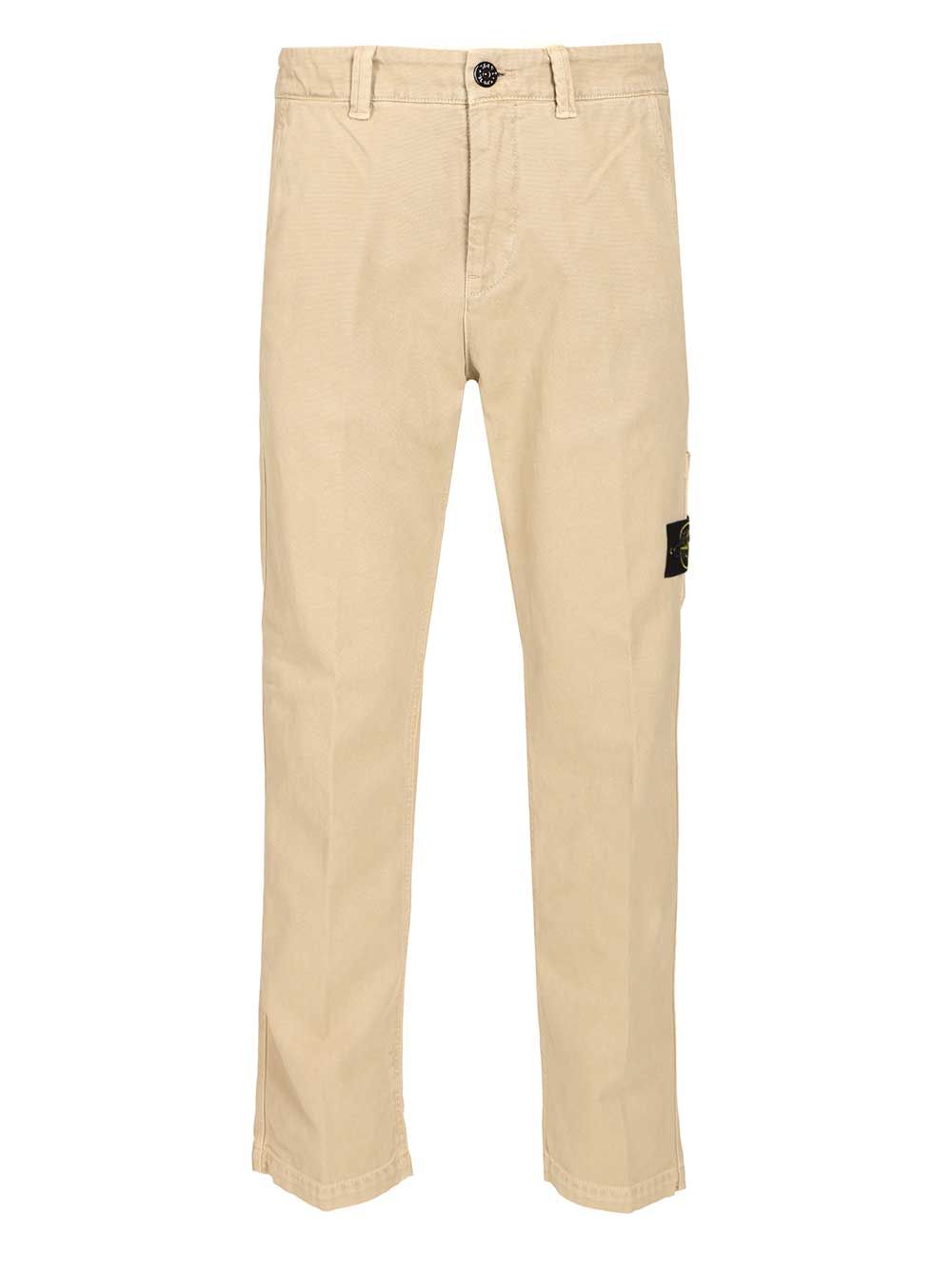 Organic Cotton Panama Trousers 3100037S0184V019A (STONE ISLAND / パンツ ) | STONE ISLAND (ストーンアイランド)