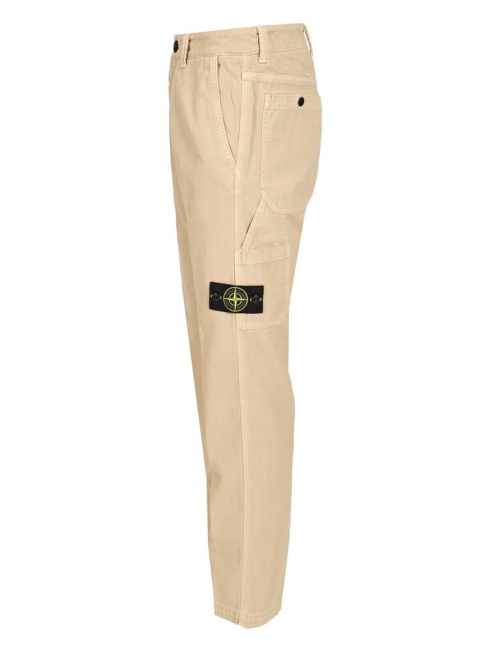 Organic Cotton Panama Trousers 3100037S0184V019A (STONE ISLAND / パンツ ) | STONE ISLAND (ストーンアイランド)(2)