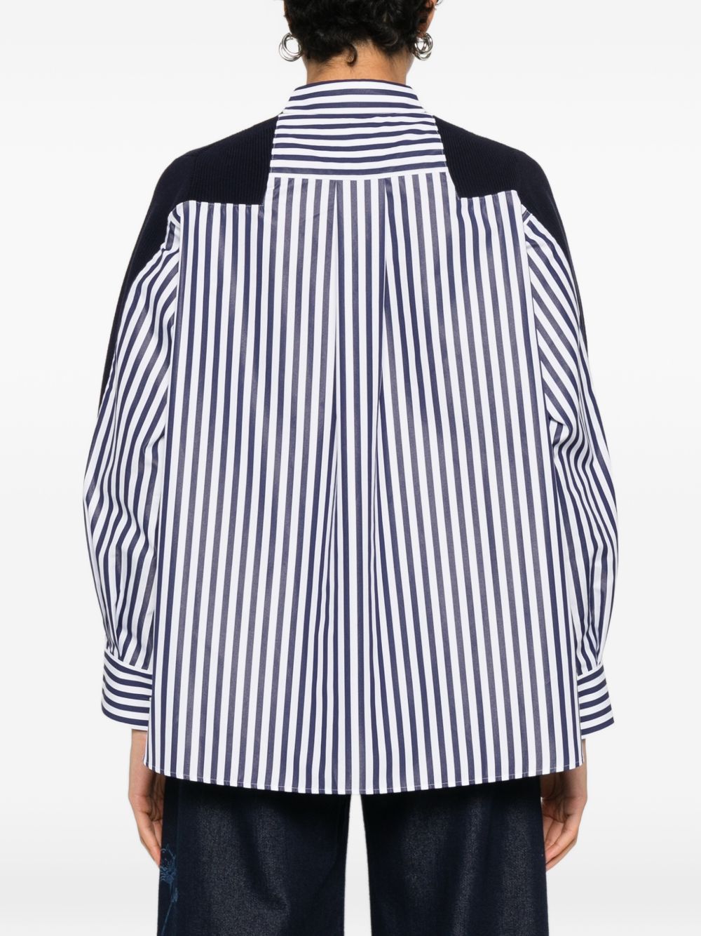 Sacai Sweaters Blue SCW332240 (sacai / ニット・セーター・カーディガン ) | sacai (サカイ)(4)