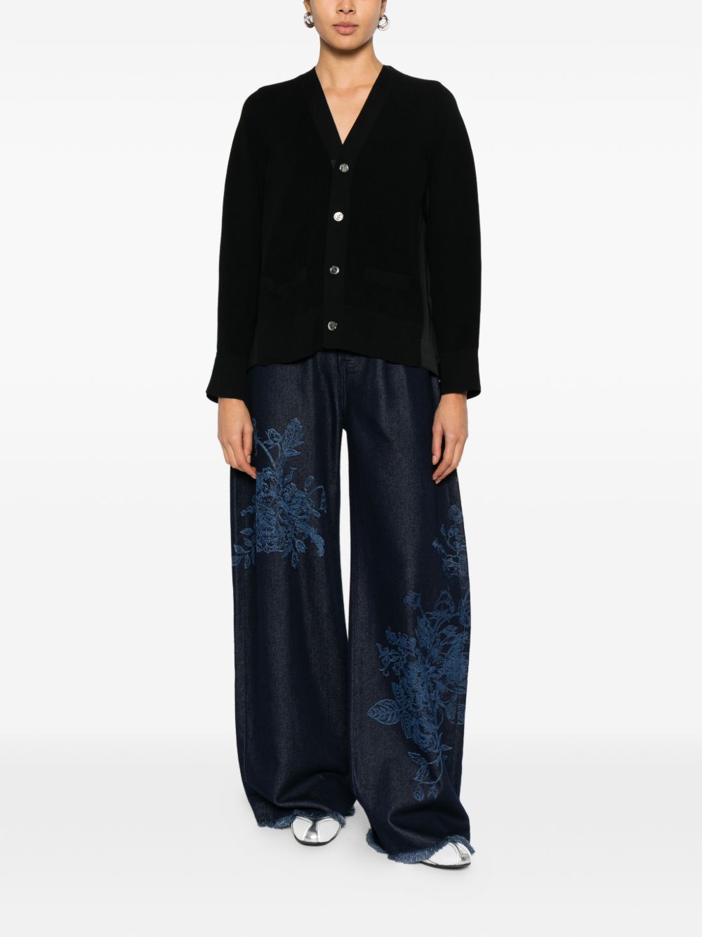 Sacai Sweaters Black SCW332002 (sacai / ニット・セーター・カーディガン ) | sacai (サカイ)(3)