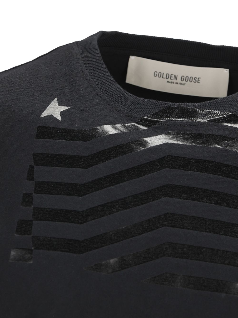 Golden Goose T-shirts and Polos Black GUP01220P00237090100 (Golden Goose / Tシャツ・カットソー ) | Golden Goose (ゴールデングース)(1)