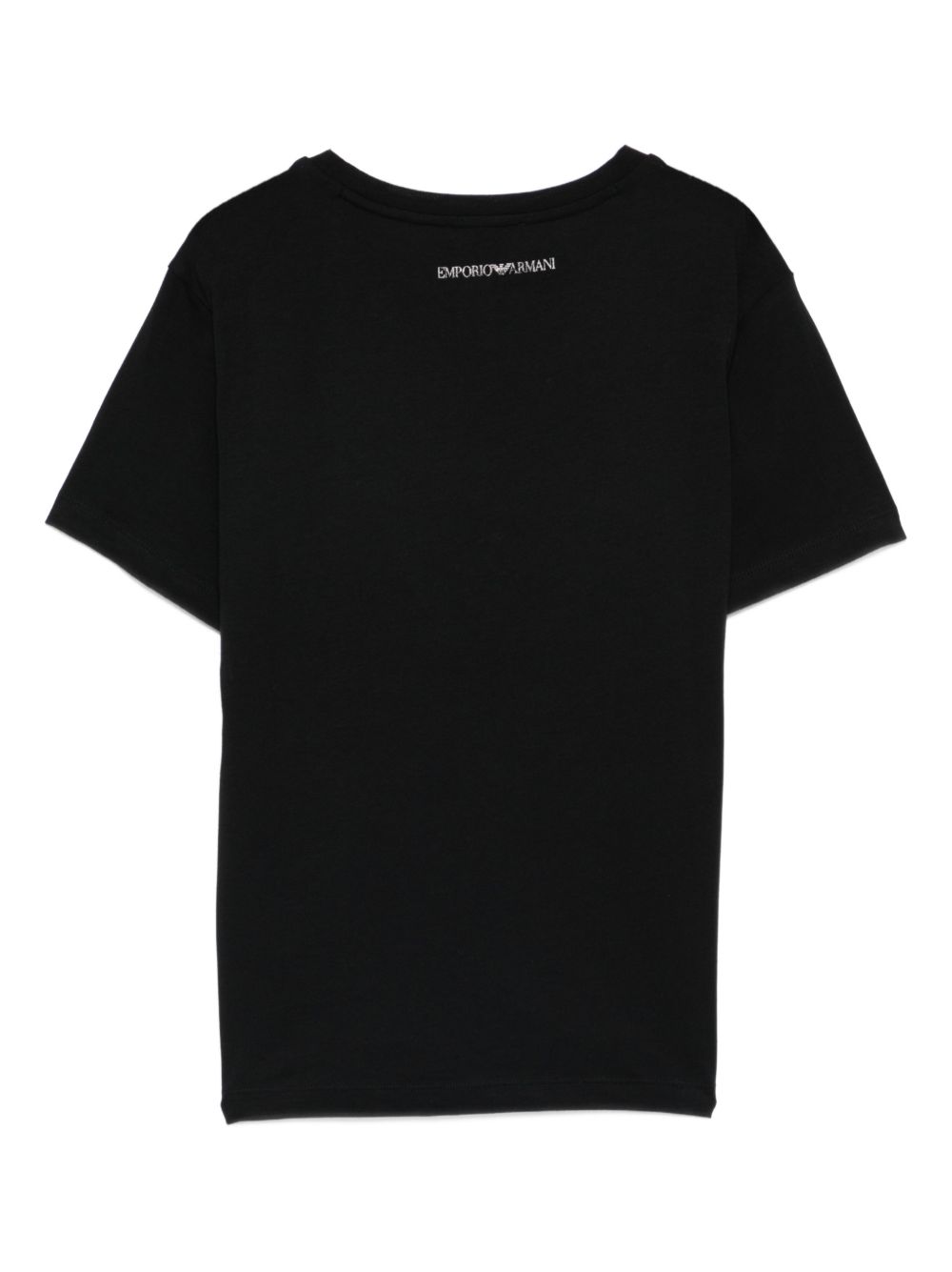 Emporio Armani T-shirts and Polos Black EW003594AF12597UC001 (EMPORIO ARMANI / Tシャツ・カットソー ) | EMPORIO ARMANI (エンポリオ アルマーニ)(1)