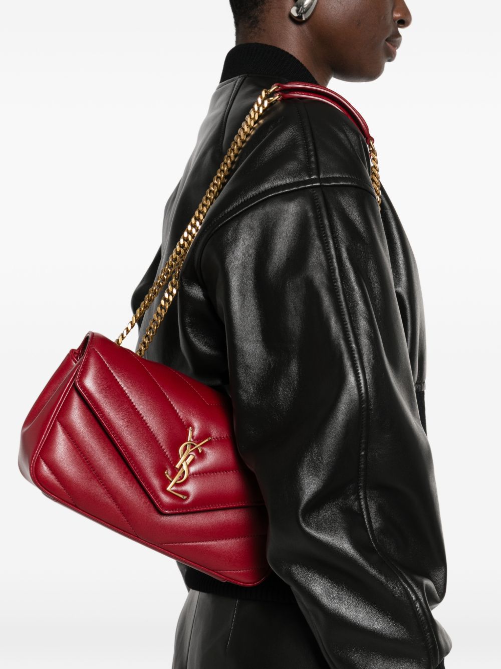 Saint Laurent Bags.. Red 801437AAEAX6946 (Saint Laurent / ハンドバッグ・ショルダーバッグ ) | Saint Laurent (サンローラン)(3)