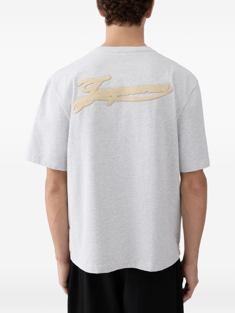 JACQUEMUS T-shirts and Polos Grey TSM00624AJ000459CI (JACQUEMUS / Tシャツ・カットソー ) | JACQUEMUS (ジャックムス)(3)