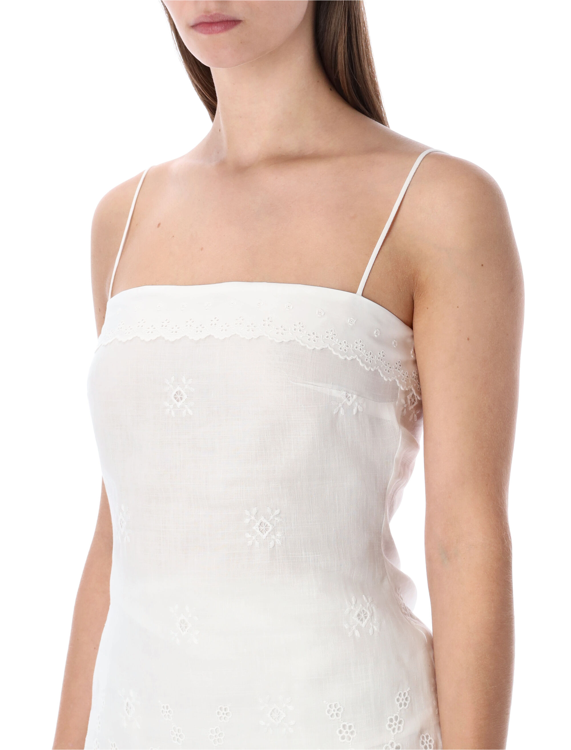 Magda Burtym Top White 337426WHITE (MAGDA BUTRYM / タンクトップ・キャミソール ) | MAGDA BUTRYM (マグダブトリム)(2)