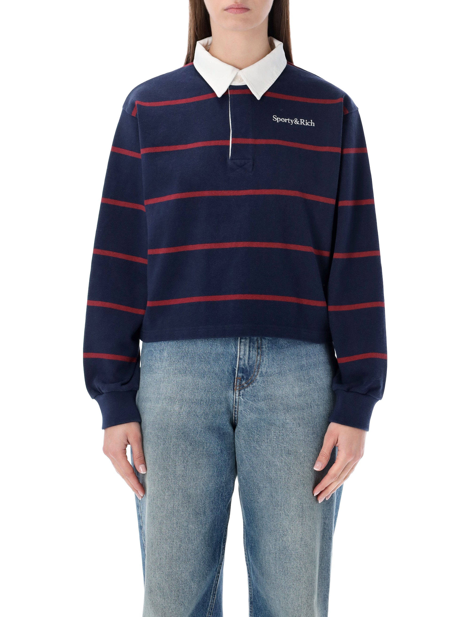 SPORTY & RICH T-shirts and Polos ST00862300BL1343980 (Sporty & Rich / ポロシャツ ) | Sporty & Rich (スポーティアンドリッチ)