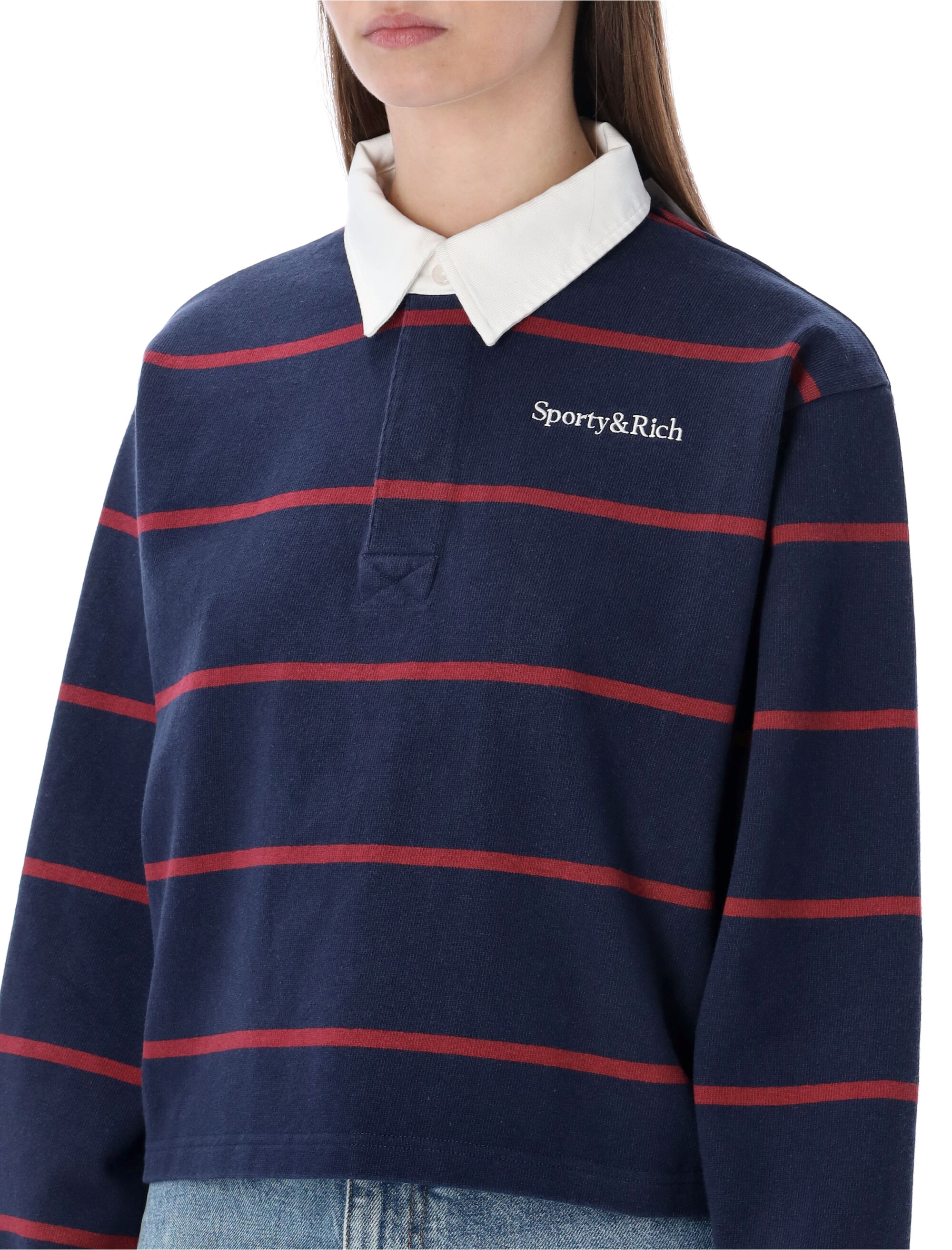 SPORTY & RICH T-shirts and Polos ST00862300BL1343980 (Sporty & Rich / ポロシャツ ) | Sporty & Rich (スポーティアンドリッチ)(2)