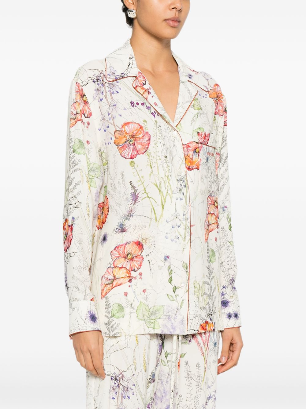 Alexander McQueen Shirts Ivory 861422QZAQV9015 (Alexander McQUEEN / シャツ・ブラウス ) | Alexander McQUEEN (アレキサンダー・マックイーン)(3)