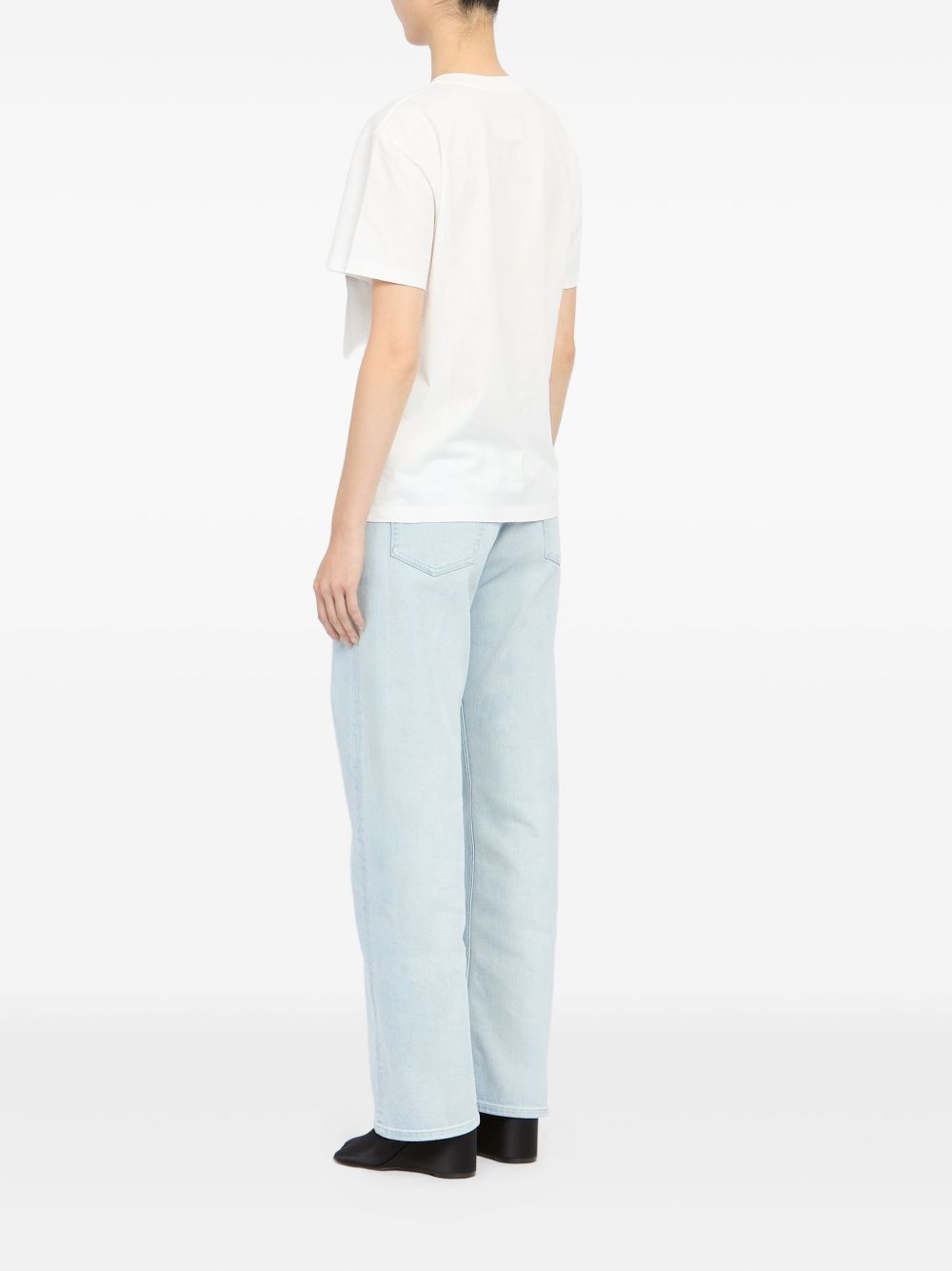 MM6 Maison Margiela T-shirts and Polos White S52GC0364M20048101 (MM6 Maison Margiela / Tシャツ・カットソー ) | MM6 Maison Margiela (エムエムシックス)(2)