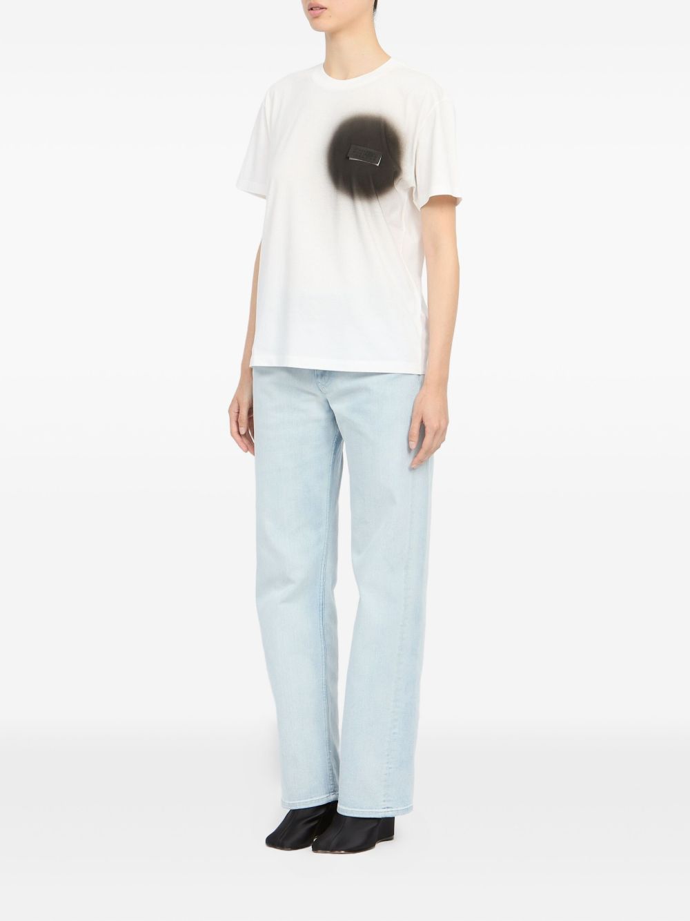 MM6 Maison Margiela T-shirts and Polos White S52GC0364M20048101 (MM6 Maison Margiela / Tシャツ・カットソー ) | MM6 Maison Margiela (エムエムシックス)(4)