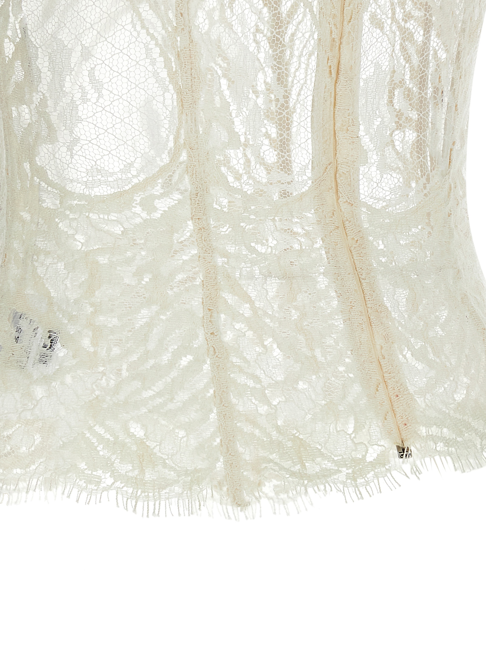 '01' corset top 162426CREAM (MAGDA BUTRYM / タンクトップ・キャミソール ) | MAGDA BUTRYM (マグダブトリム)(3)