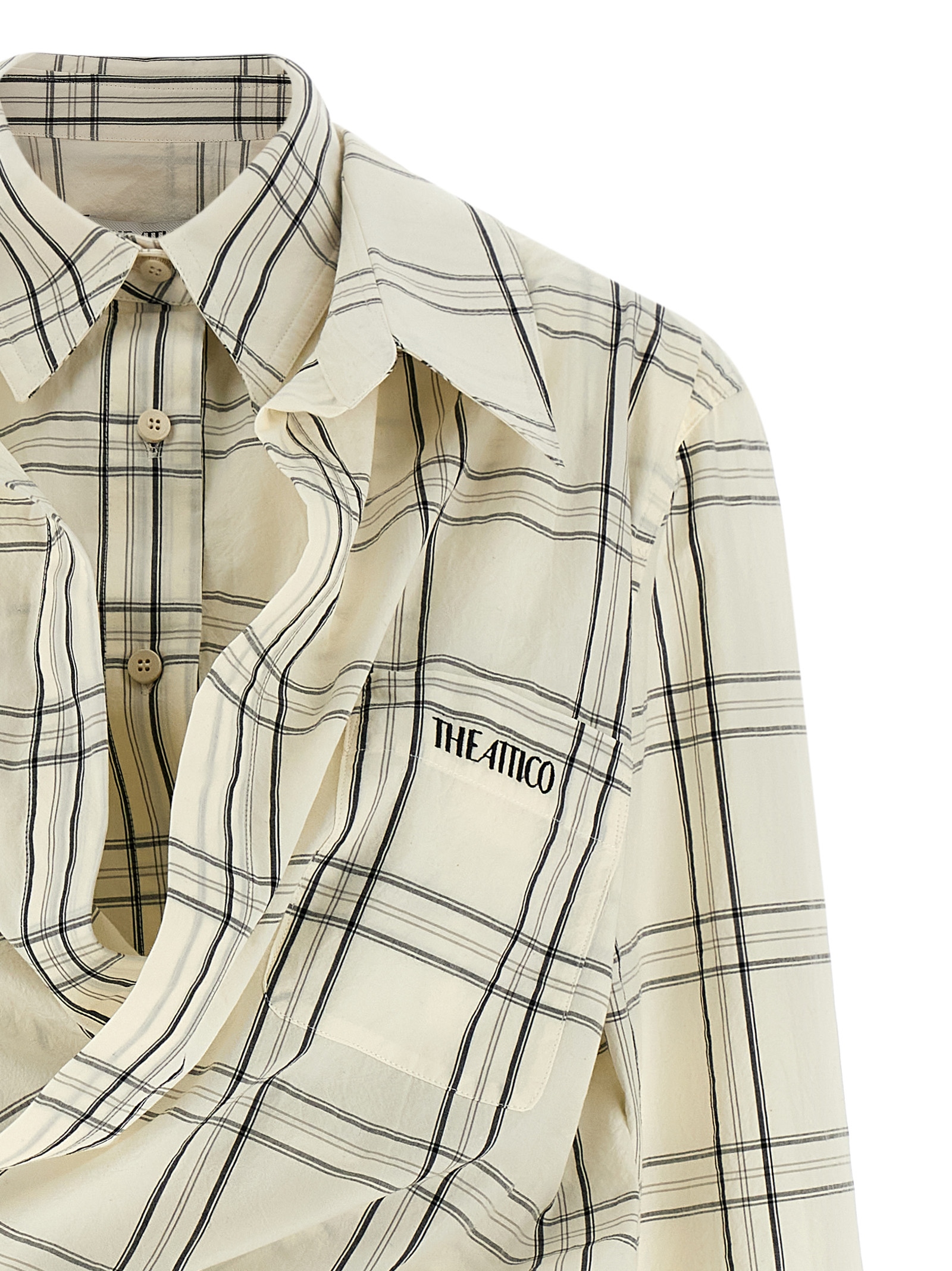 Chemisier dress 260WCA00458020 (THE ATTICO / ワンピース・ドレス・オールインワン ) | THE ATTICO (ジ・アティコ)(2)