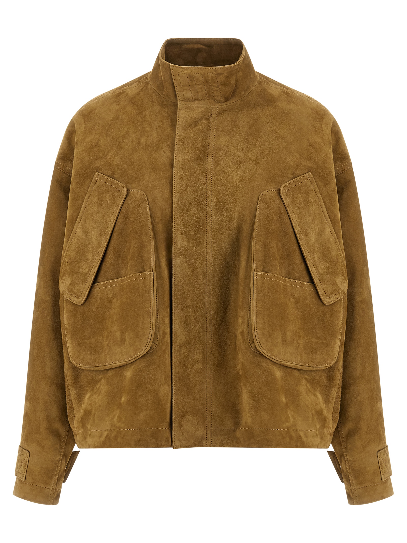 Suede bomber jacket 260WCB00106296 (THE ATTICO / レザー&ファージャケット・コート ) | THE ATTICO (ジ・アティコ)