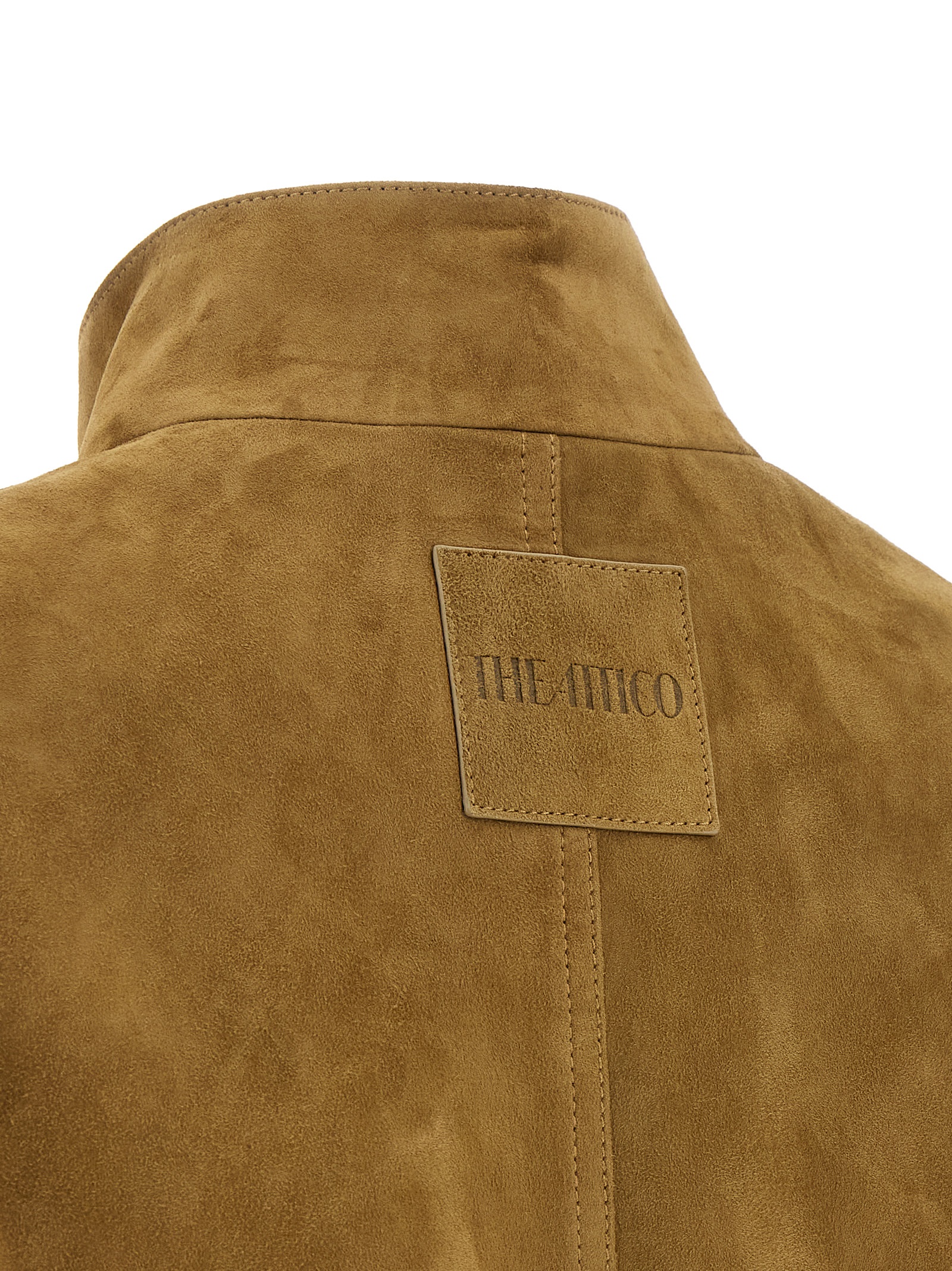 Suede bomber jacket 260WCB00106296 (THE ATTICO / レザー&ファージャケット・コート ) | THE ATTICO (ジ・アティコ)(4)
