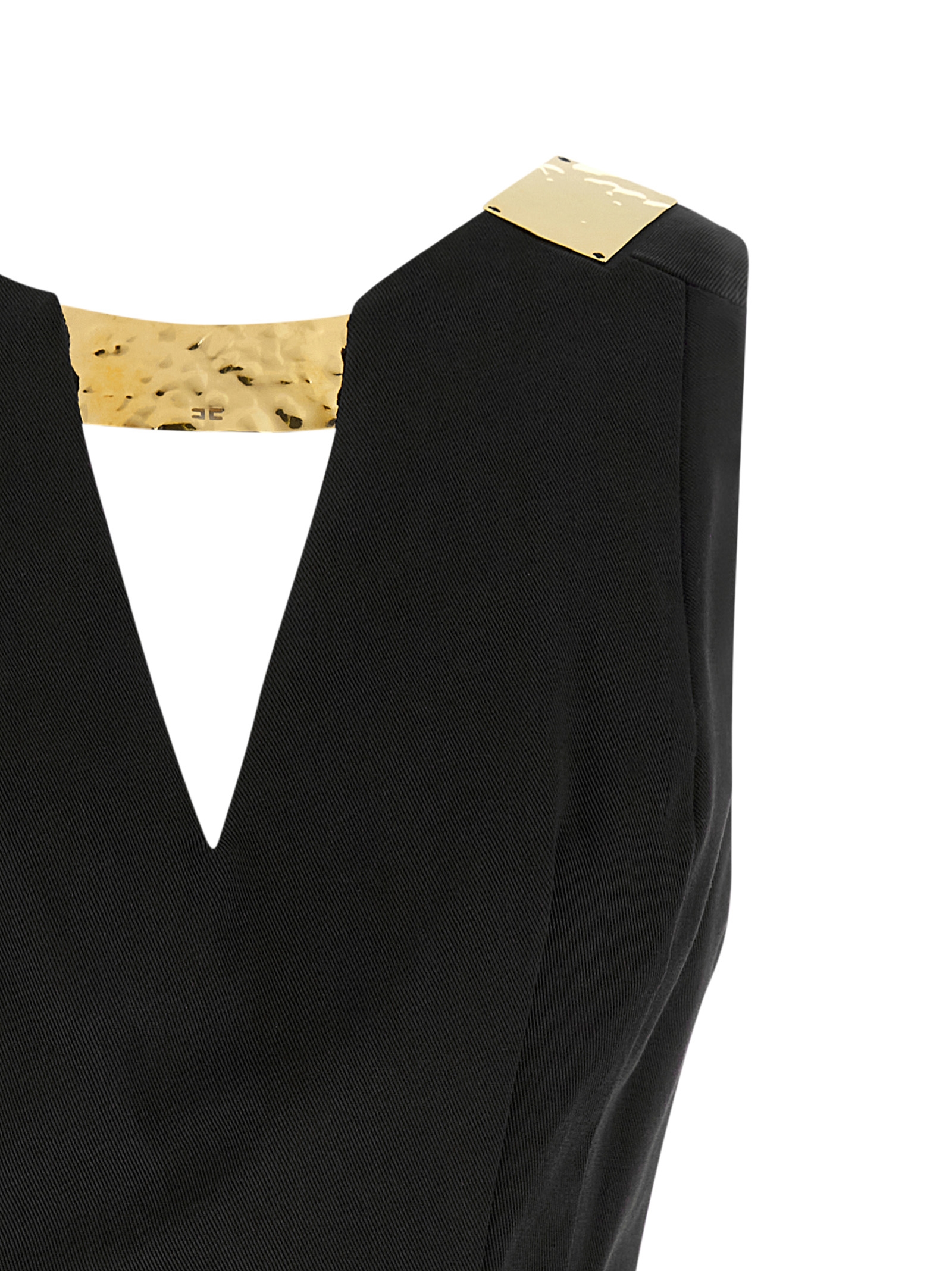 Metal plaque dress AB85661E2110 (Elisabetta Franchi / ワンピース・ドレス・オールインワン ) | Elisabetta Franchi (エリザベッタ フランキ)(2)