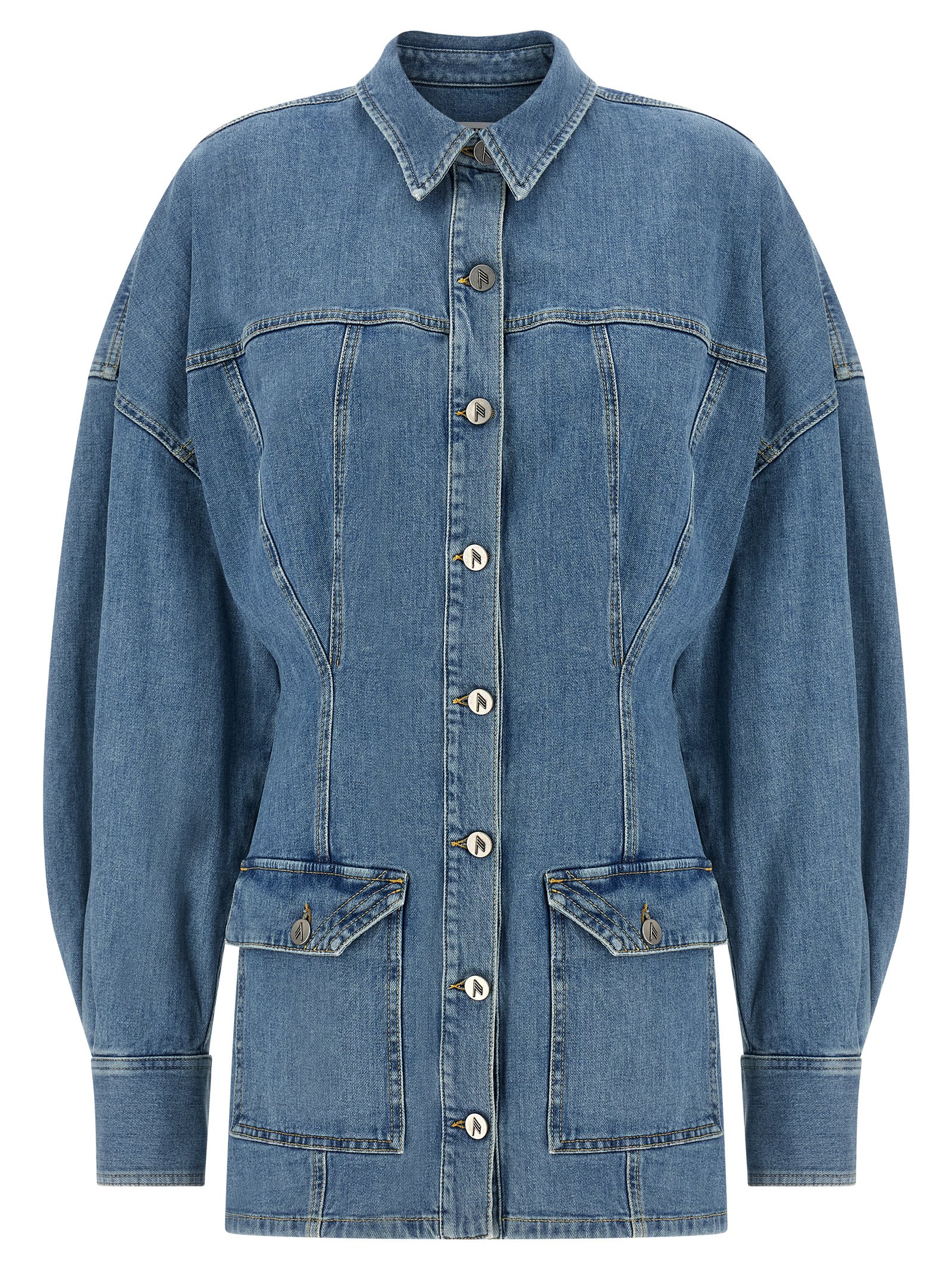 Denim dress 260WCA00482024 (THE ATTICO / ワンピース・ドレス・オールインワン ) | THE ATTICO (ジ・アティコ)