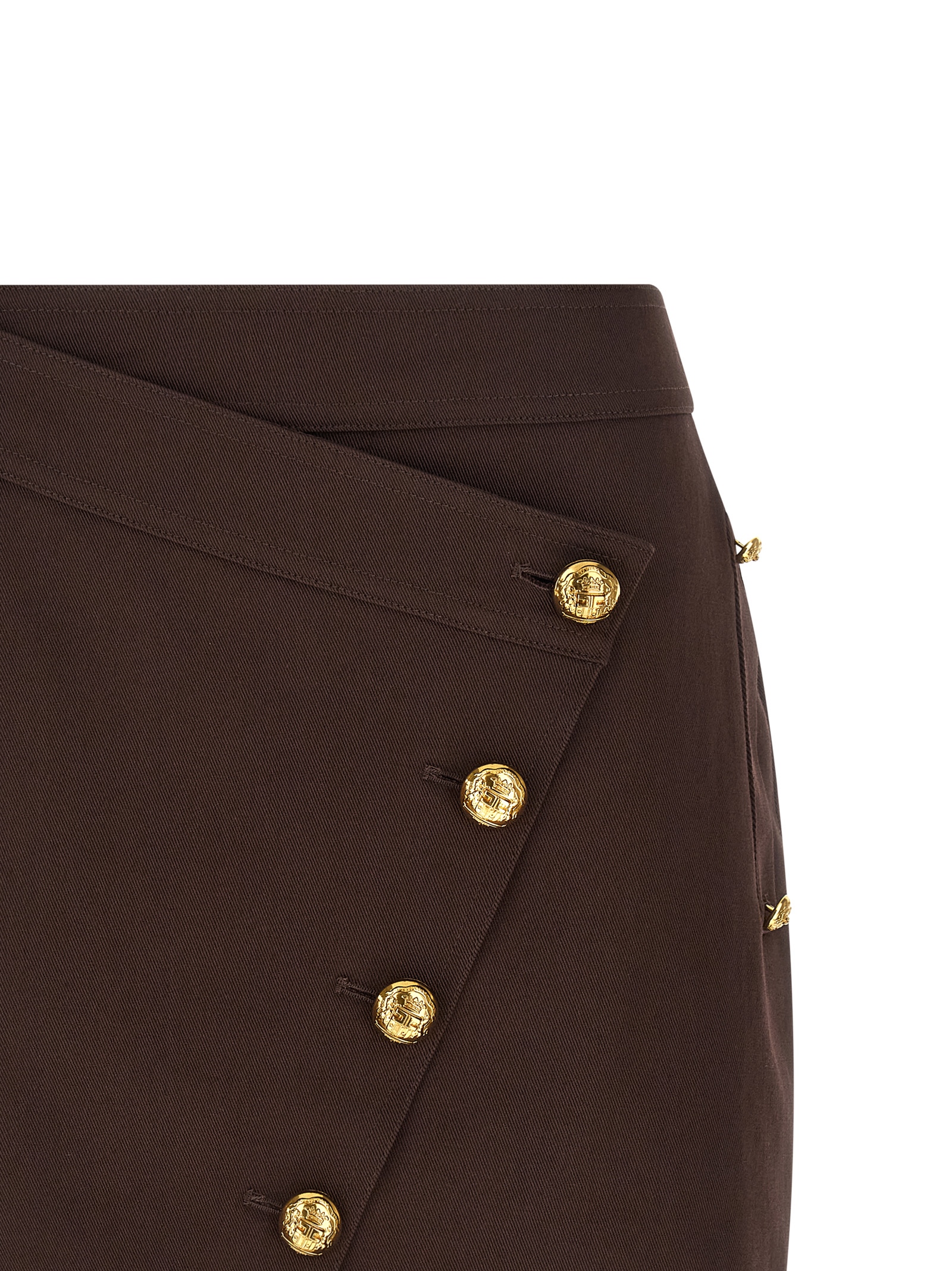 Jewel button skirt GO14161E2644 (Elisabetta Franchi / スカート ) | Elisabetta Franchi (エリザベッタ フランキ)(2)