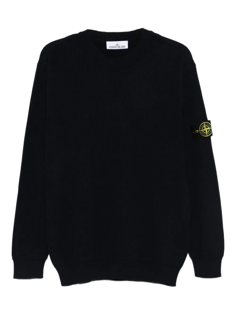 REGULAR FIT RIBBED COTTON CREWNECK SWEATER L1S155100154S00D8V0020 (STONE ISLAND / ニット・セーター・カーディガン ) | STONE ISLAND (ストーンアイランド)