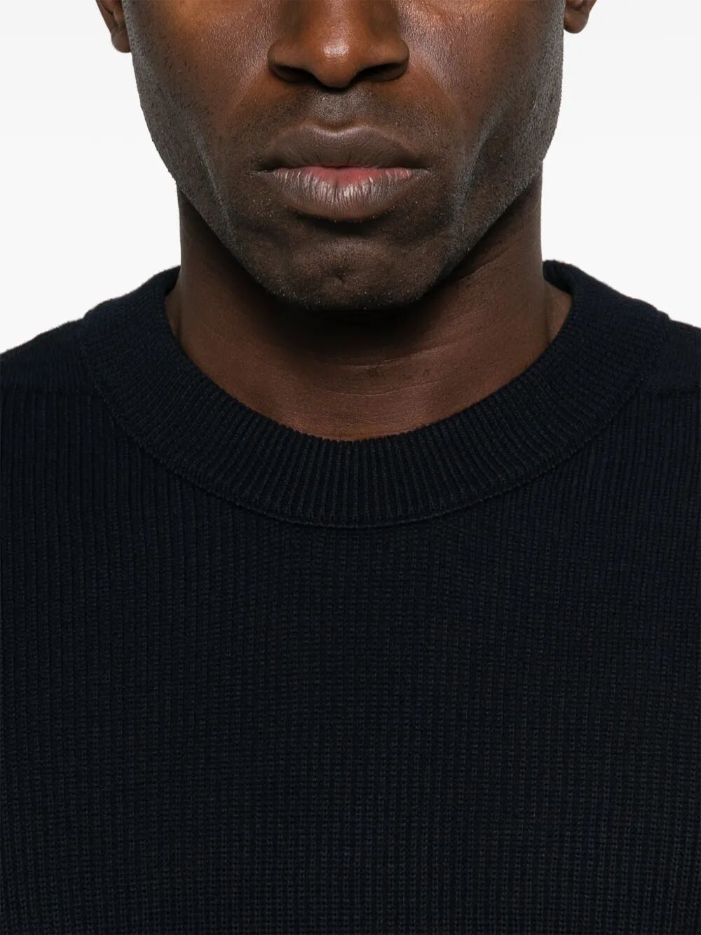 REGULAR FIT RIBBED COTTON CREWNECK SWEATER L1S155100154S00D8V0020 (STONE ISLAND / ニット・セーター・カーディガン ) | STONE ISLAND (ストーンアイランド)(4)