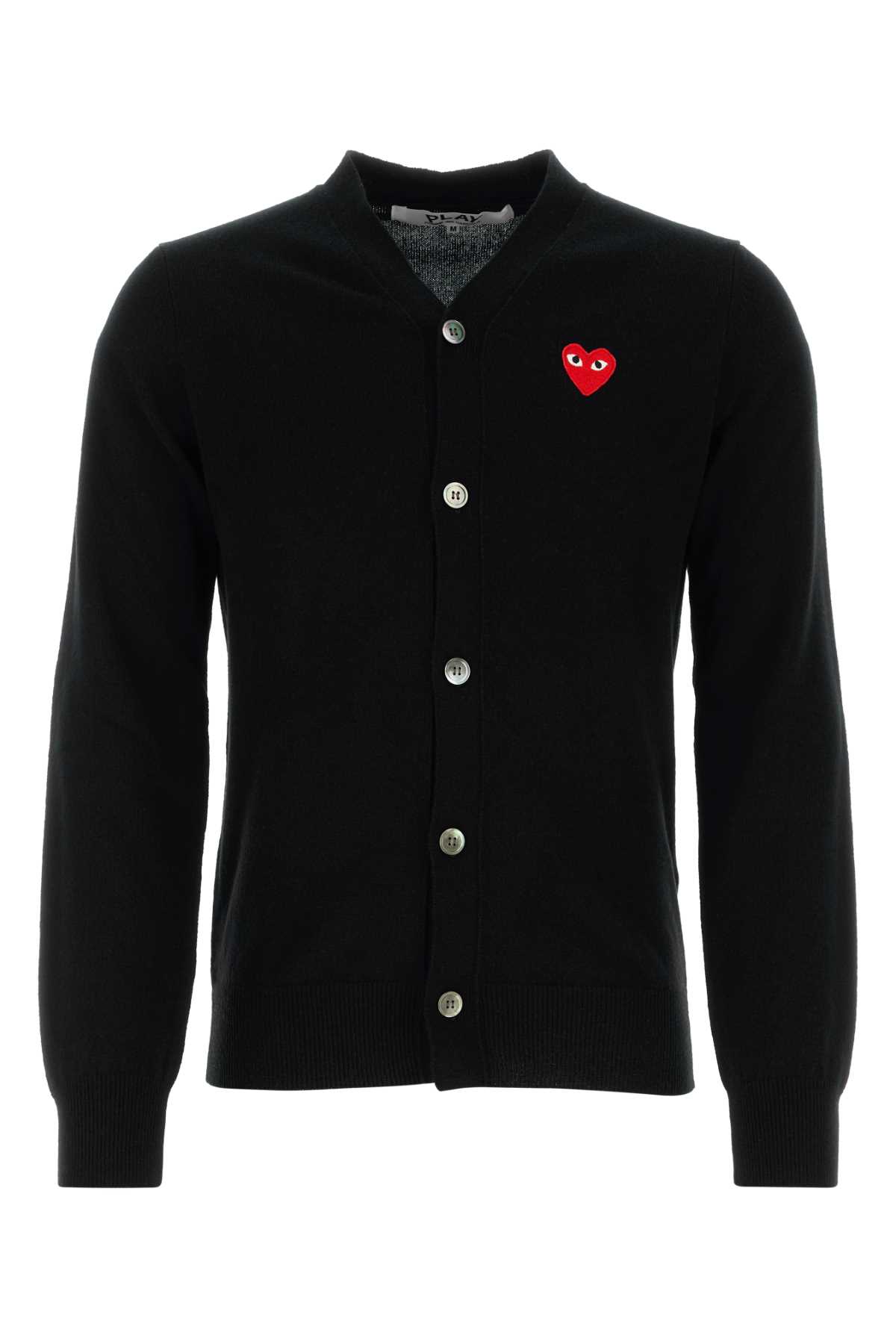CARDIGAN AXN008051BLACK (PLAY Comme Des Garçons / ニット・セーター・カーディガン ) | PLAY Comme Des Garçons (プレイ コムデギャルソン)