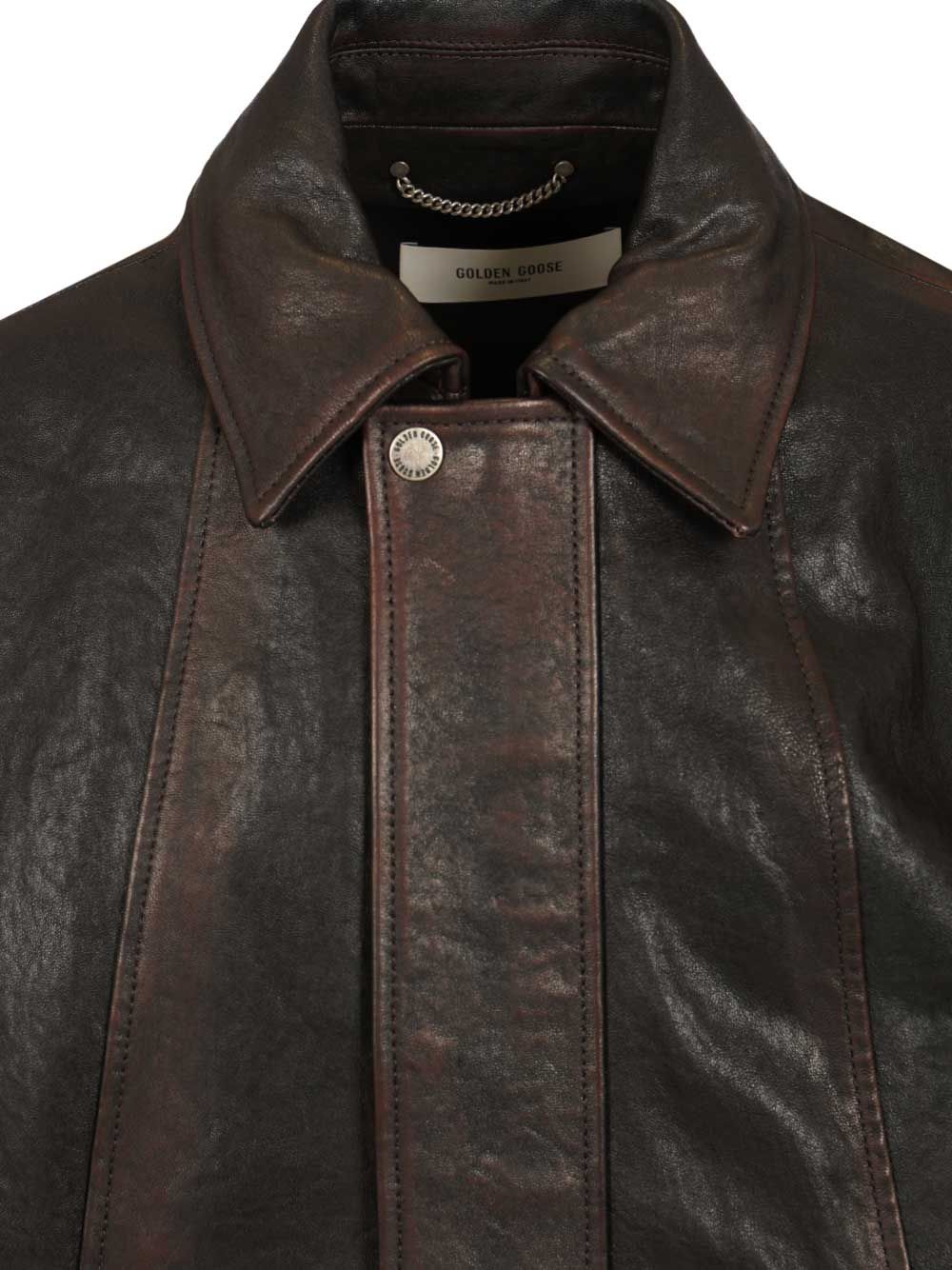 Nappa bomber jacket GMP02531P00230140249 (Golden Goose / レザー&ファージャケット・コート ) | Golden Goose (ゴールデングース)(3)