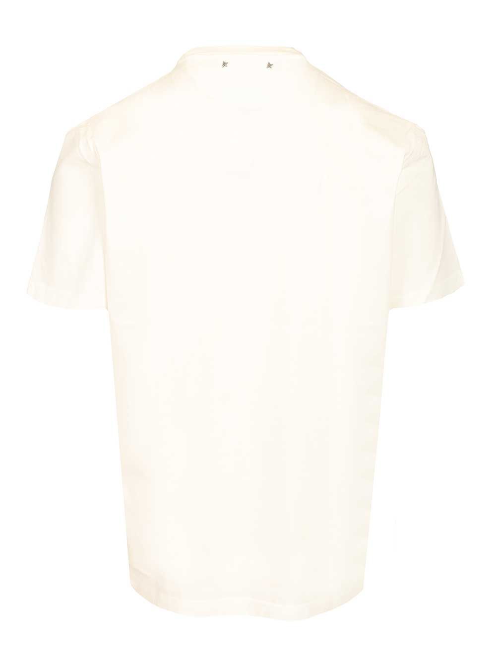 Cotton jersey T-shirt GMP01220P00238010363 (Golden Goose / Tシャツ・カットソー ) | Golden Goose (ゴールデングース)(1)