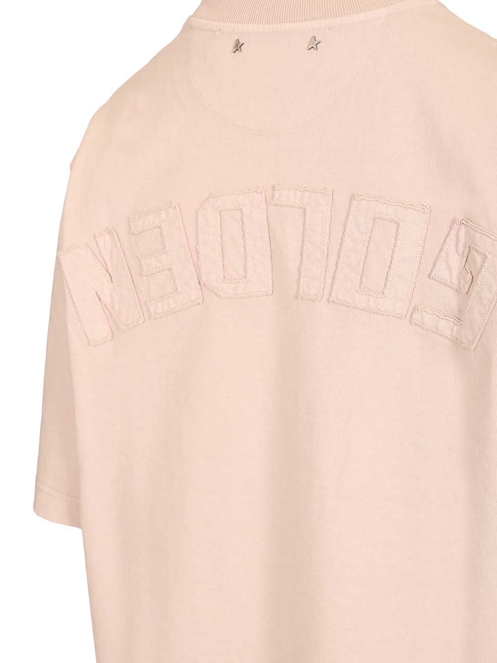 RELAXED FIT T-SHIRT COTTON JERSEY LOGO PATCH GUP01873P00157625235 (Golden Goose / Tシャツ・カットソー ) | Golden Goose (ゴールデングース)(3)
