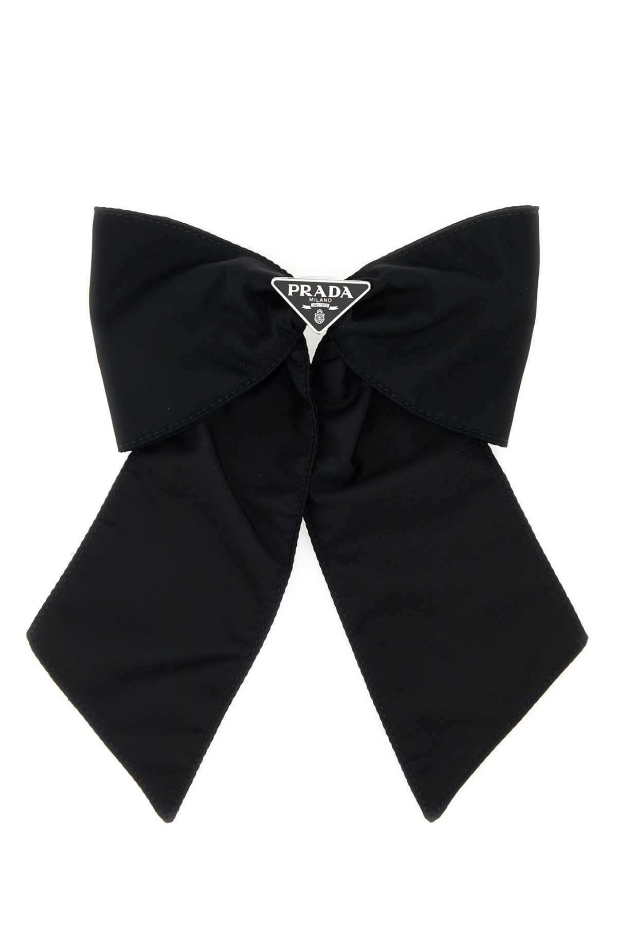 Black nylon hair clip 1IF1632DMIF0002 (Prada / ヘッドアクセサリー ) | Prada (プラダ)