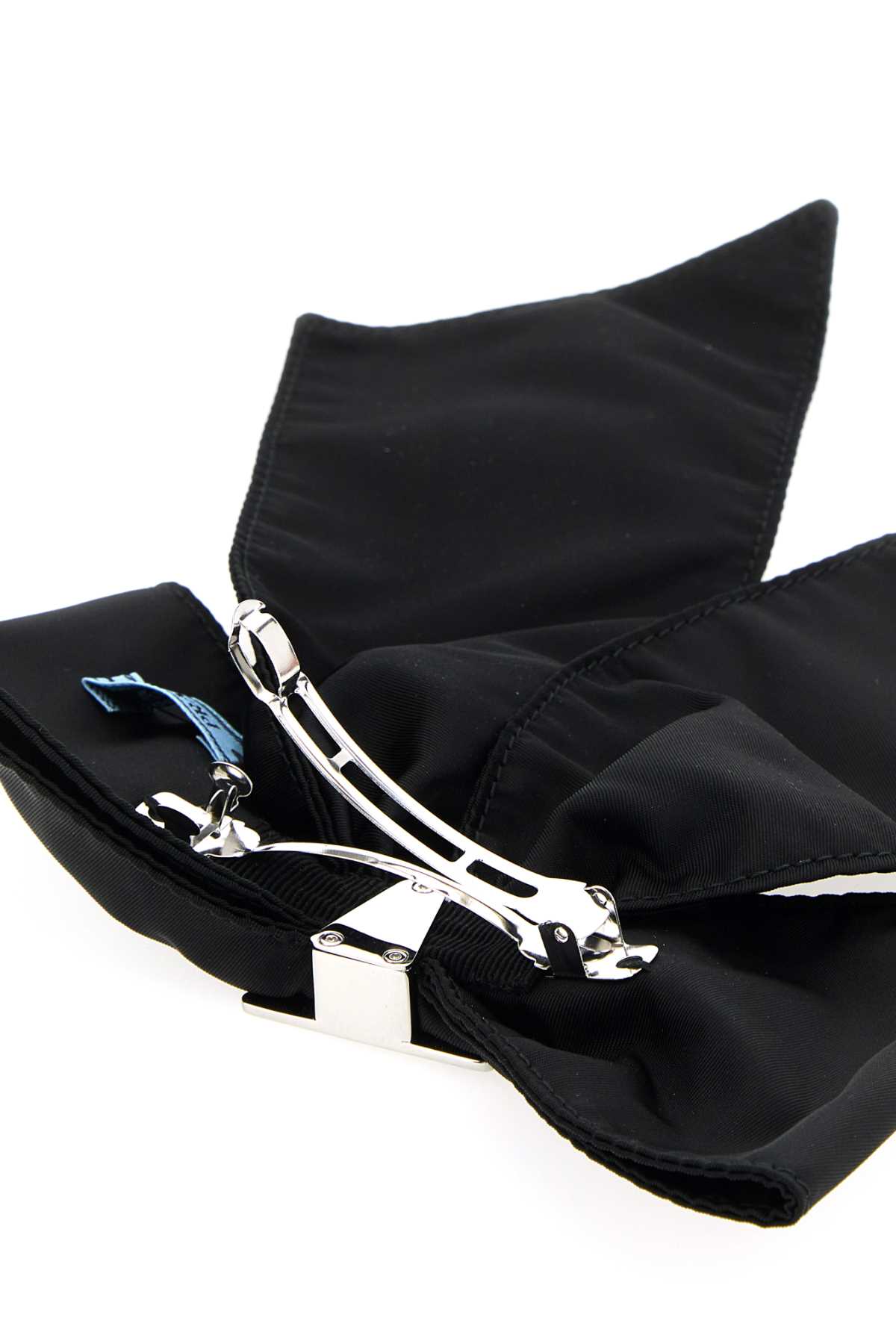 Black nylon hair clip 1IF1632DMIF0002 (Prada / ヘッドアクセサリー ) | Prada (プラダ)(2)