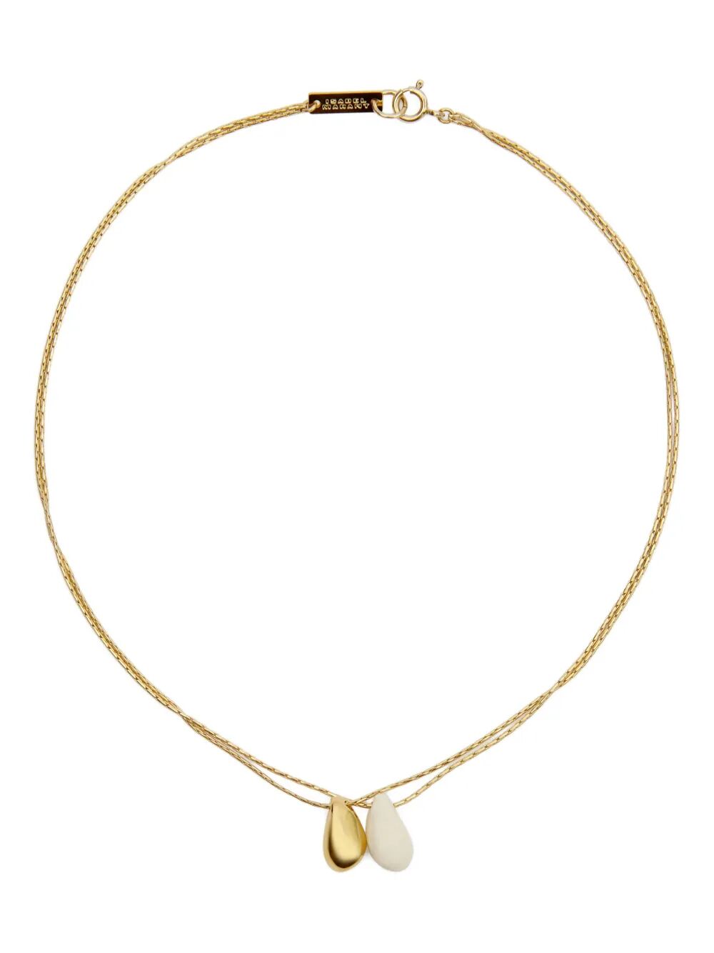 IMALA DOUBLE PENDANT CHAIN NECKLACE RC0061FAC1B21B23EC (Isabel Marant / ネックレス ) | Isabel Marant (イザベル マラン)