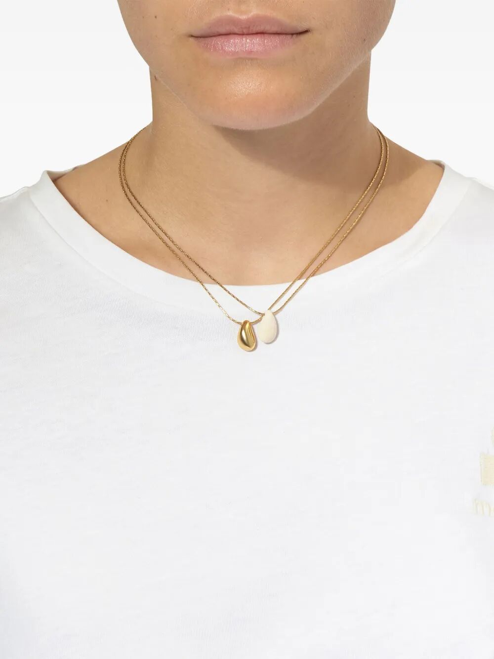 IMALA DOUBLE PENDANT CHAIN NECKLACE RC0061FAC1B21B23EC (Isabel Marant / ネックレス ) | Isabel Marant (イザベル マラン)(1)