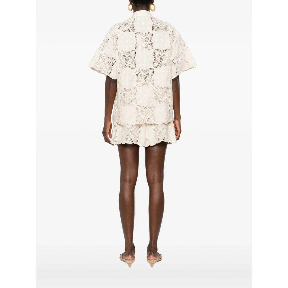 Shirt Zimmermann 5894TRS262CREIV (ZIMMERMANN / シャツ・ブラウス ) | ZIMMERMANN (ジマーマン)(4)