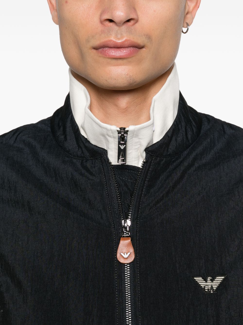 Emporio Armani Coats Blue EM005322AF13779UB118 (EMPORIO ARMANI / カジュアルジャケット ) | EMPORIO ARMANI (エンポリオ アルマーニ)(2)